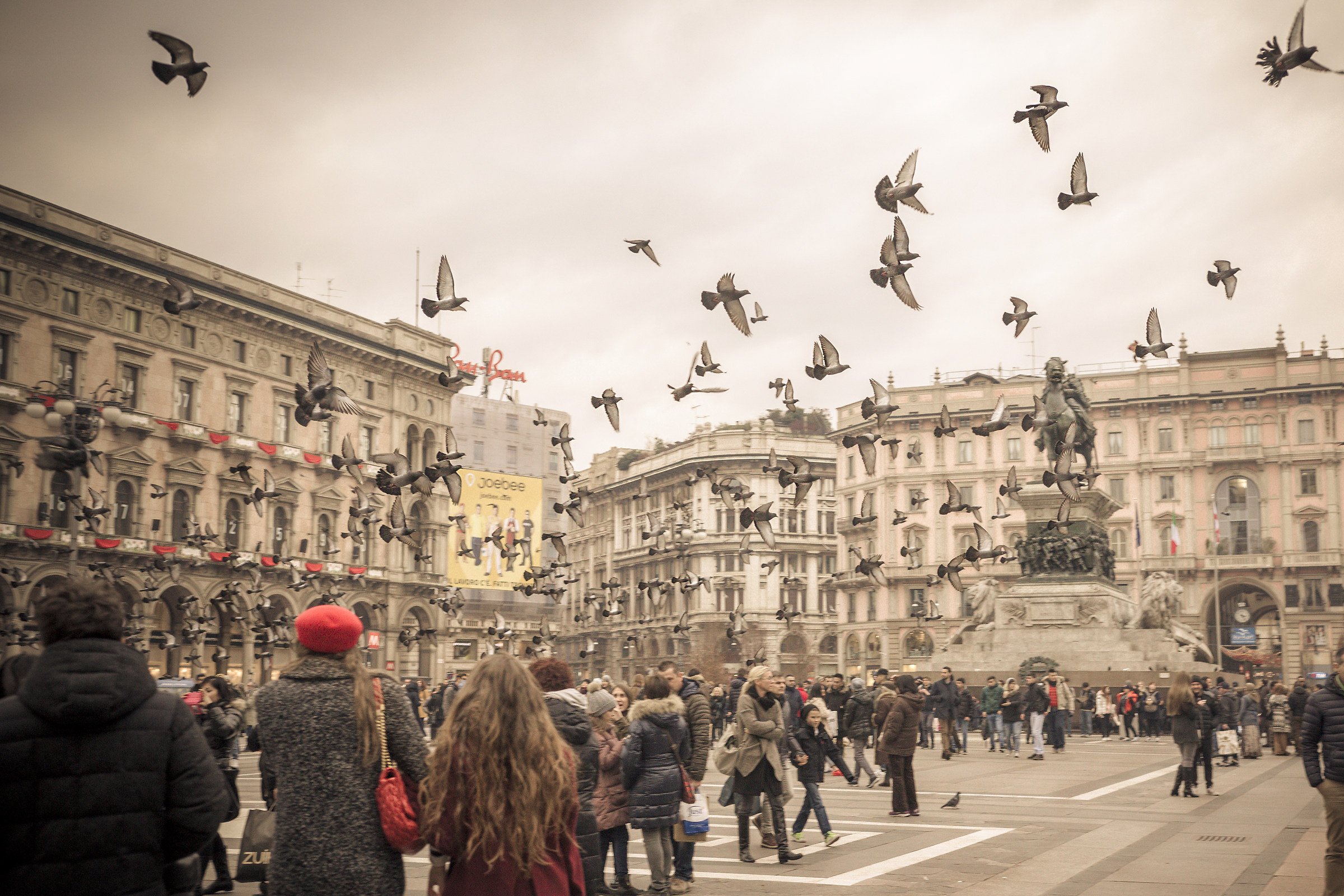 Milano - I protagonisti di Piazza Duomo
