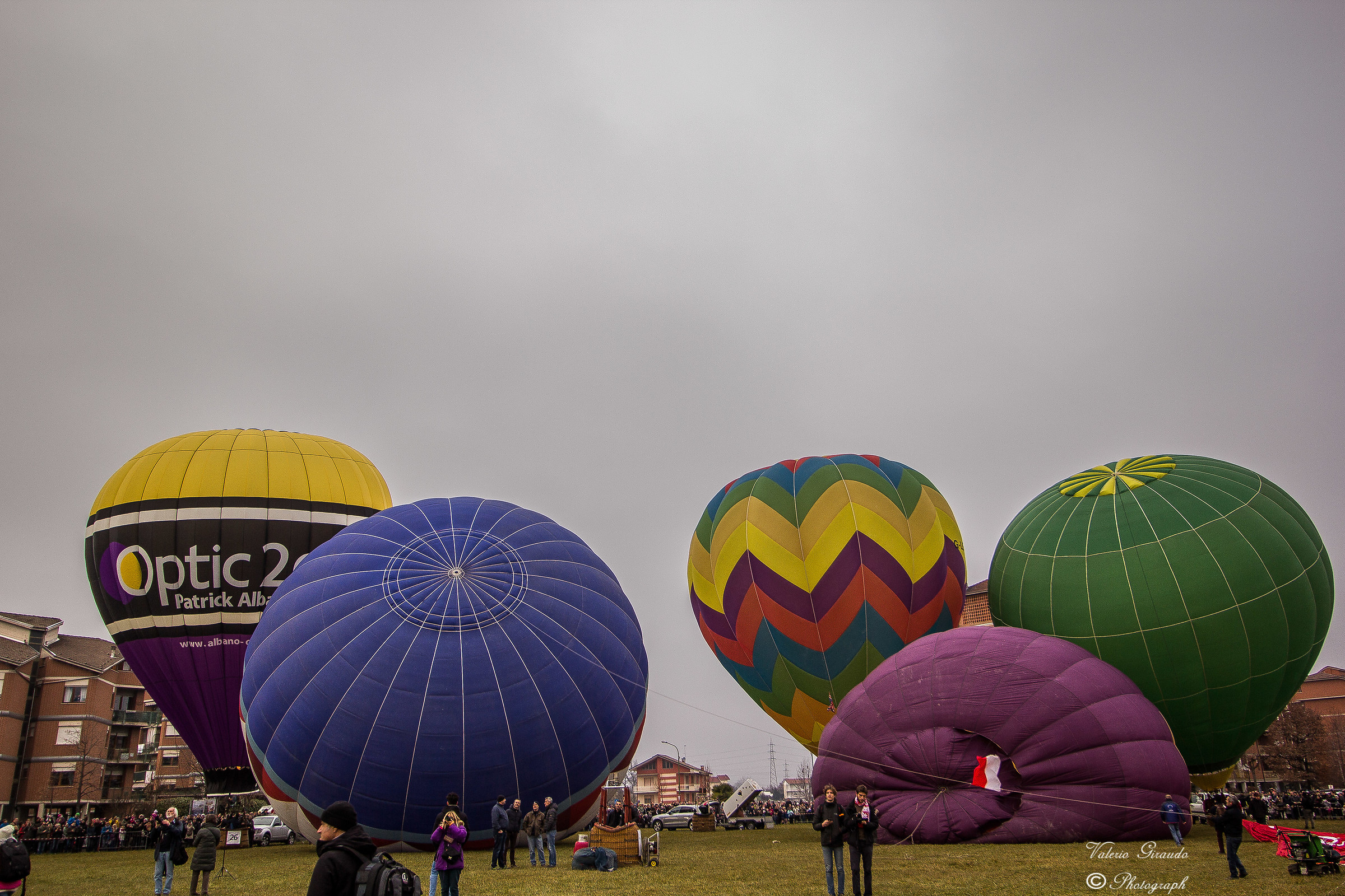 Hot air balloons in Mondovi