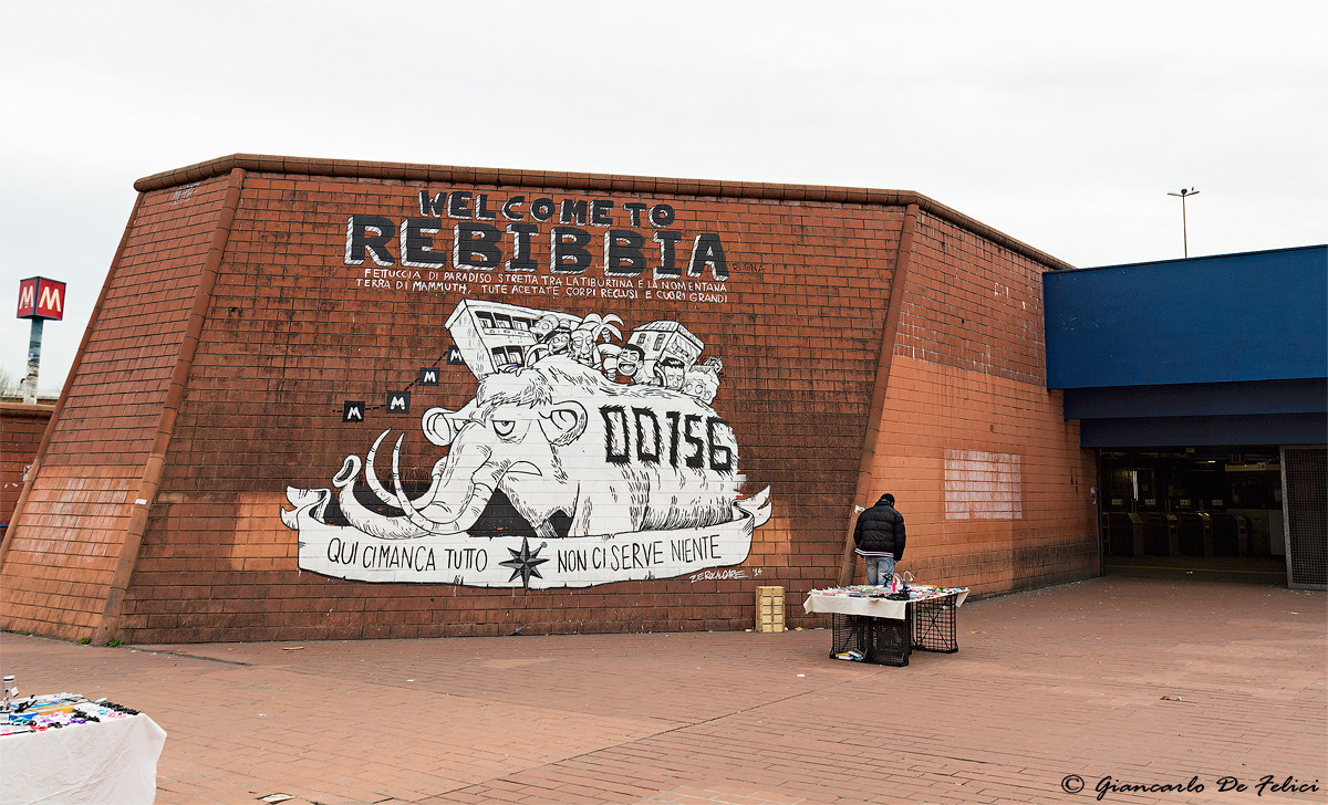 Murals: Welcome to Rebibbia - Author: Zerocalcare