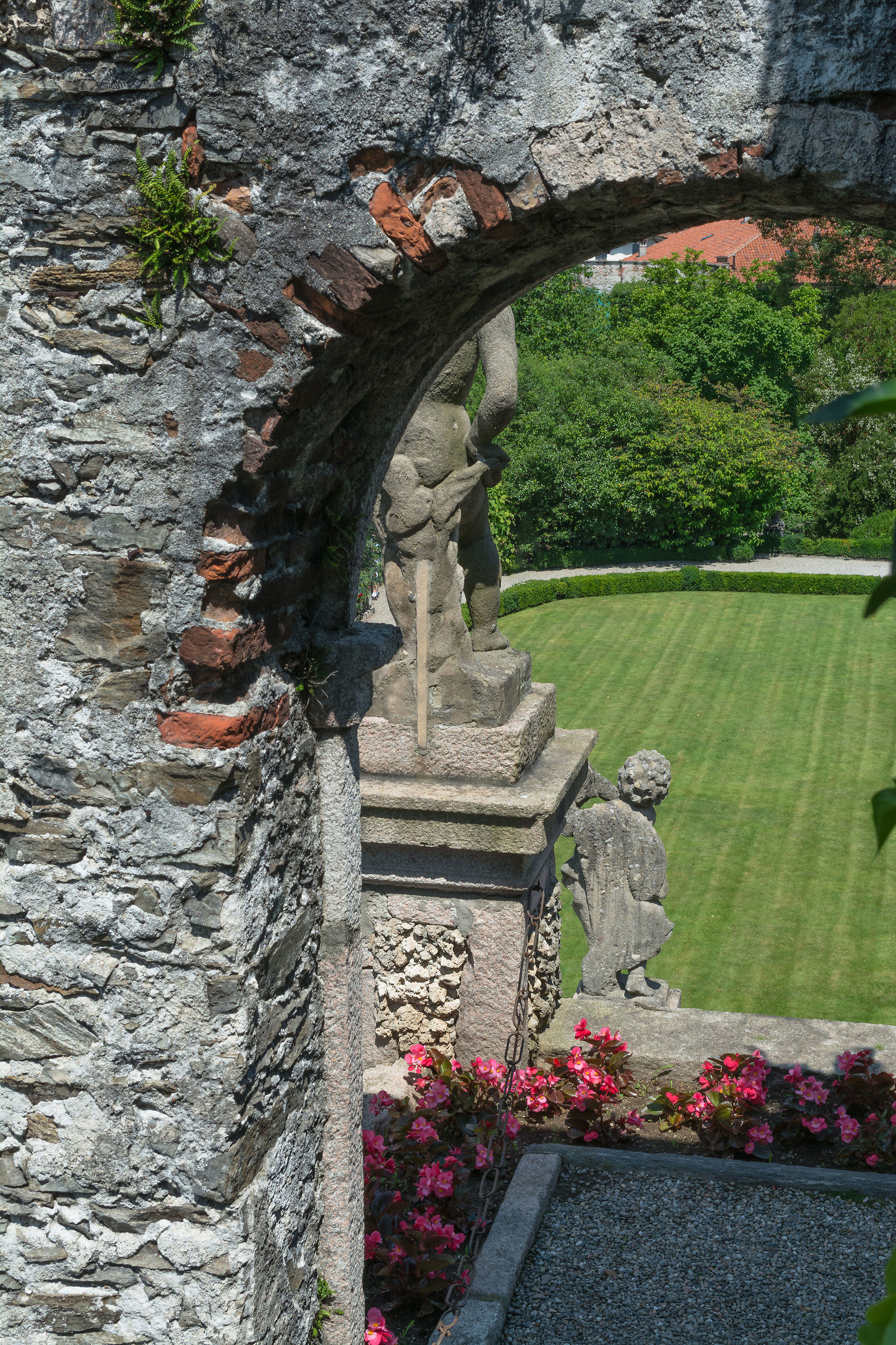 Uno scorcio del giardino - Isola Bella