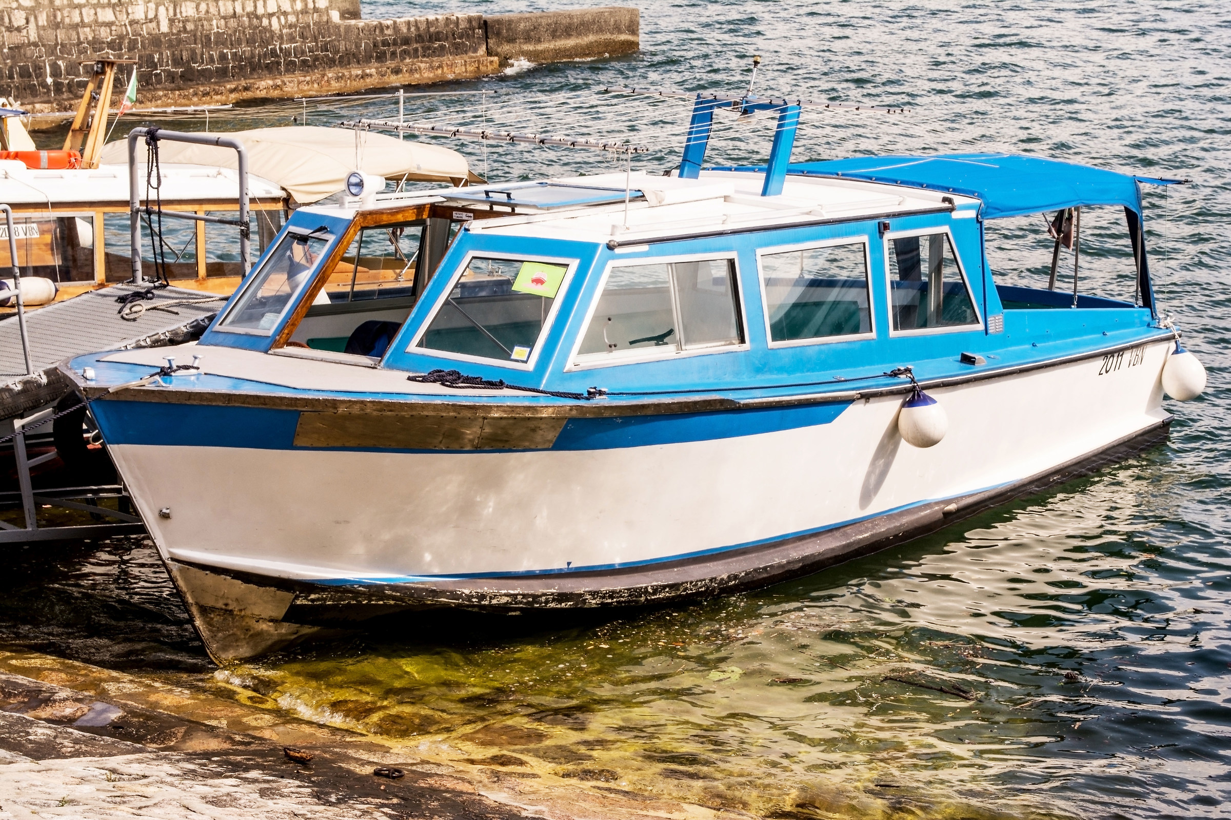 Boat mooring - Lake Maggiore