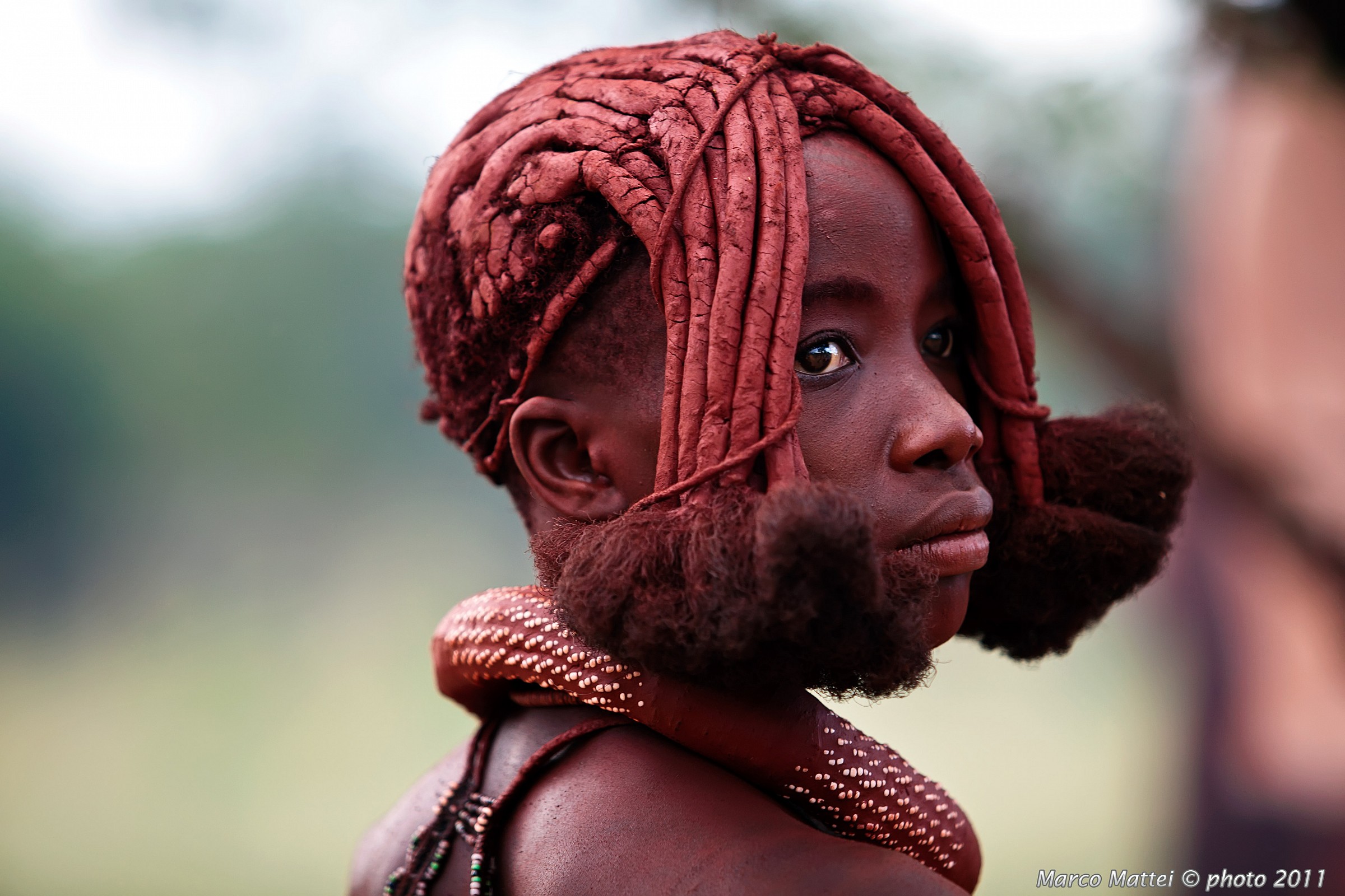 Giovane ragazza Himba Nord Namibia