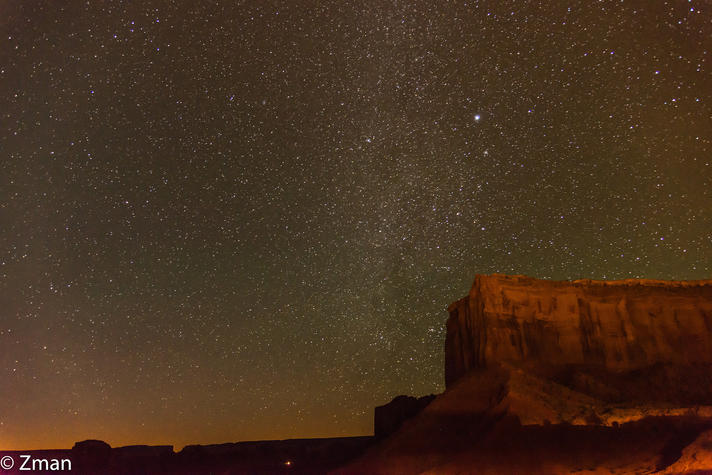 The Sky at Monument Valley