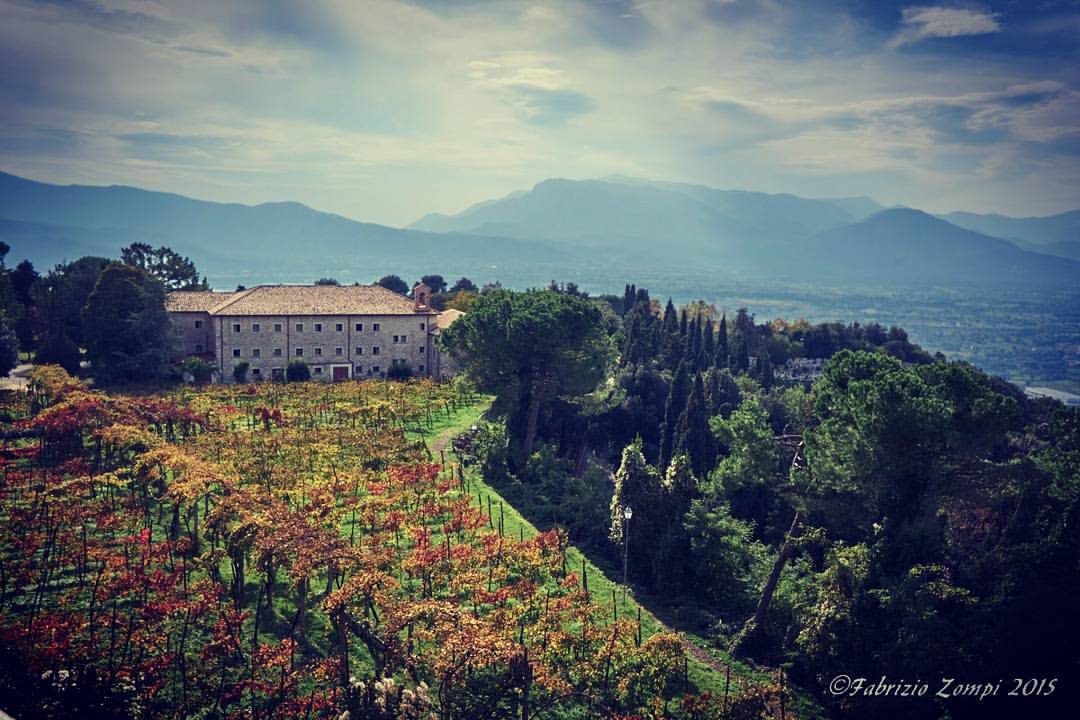 Dall'abbazia di Monte Cassino