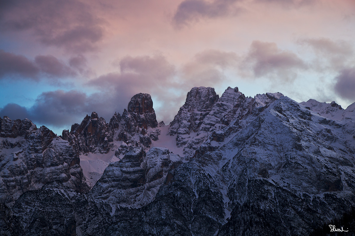 Crepuscolo sul Cristallo