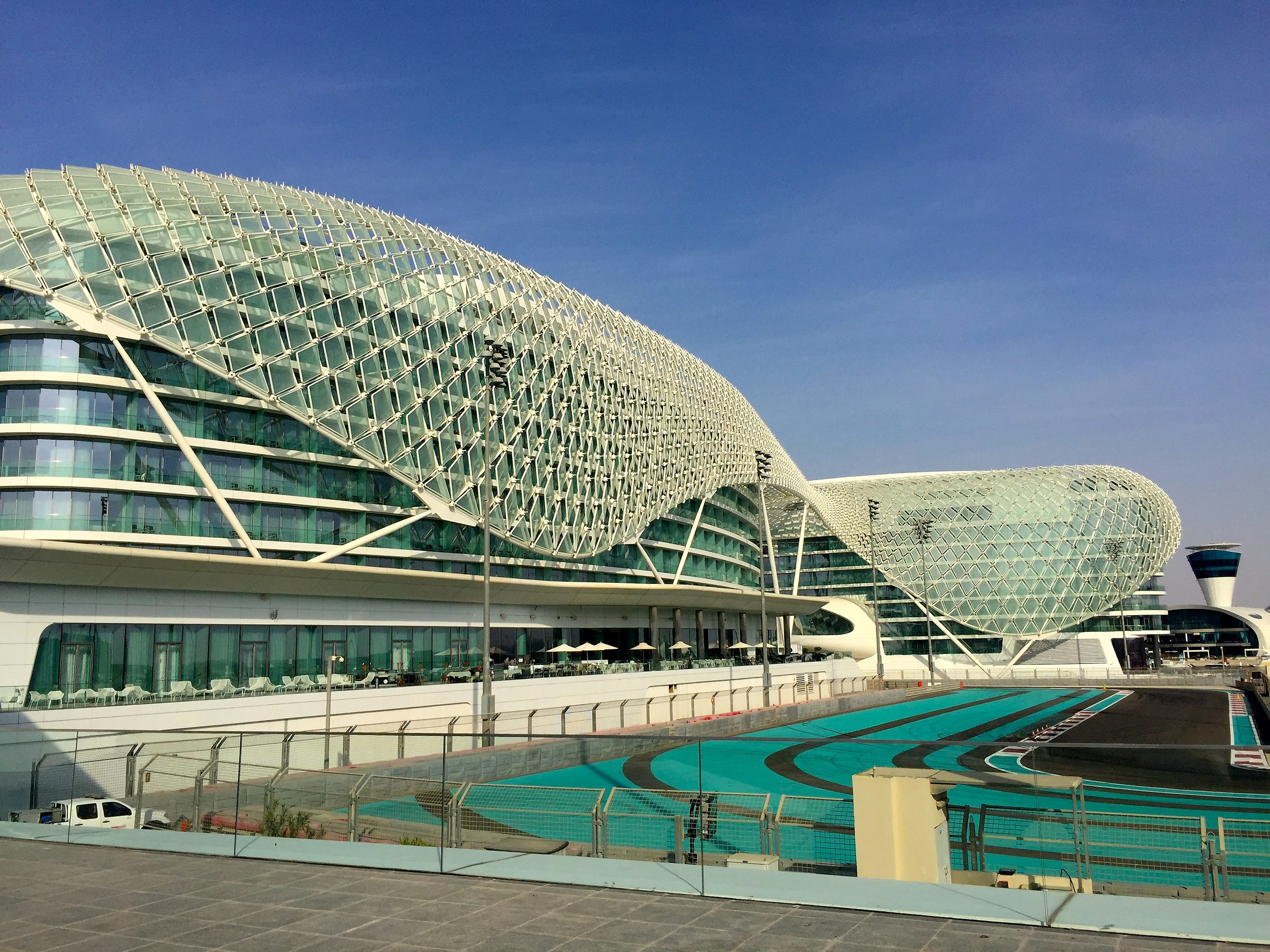 Hotel Yas Marina F1 circuit