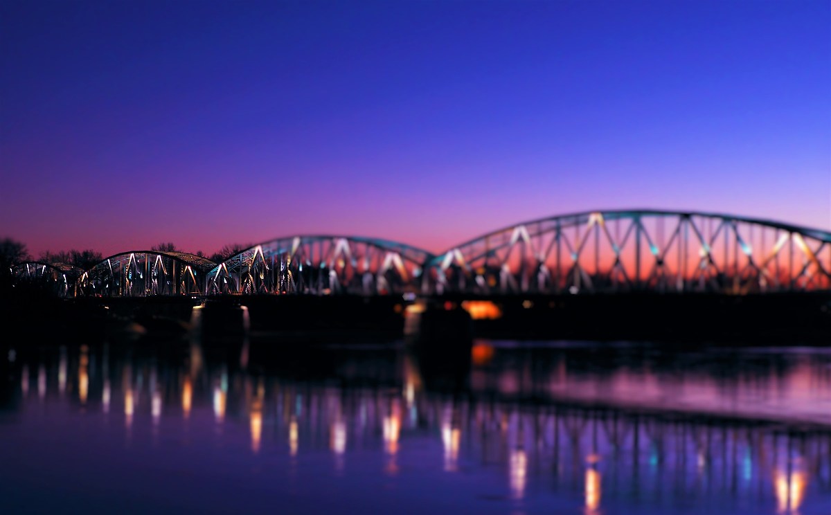 Bridge over the Vistula - Torun -