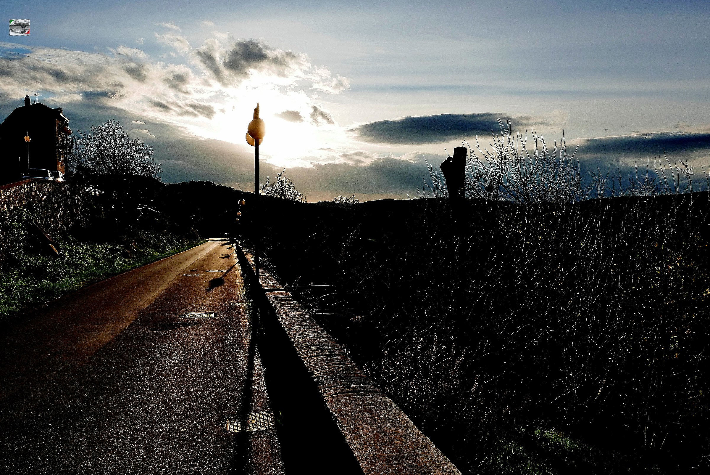 sulla trada del tramonto