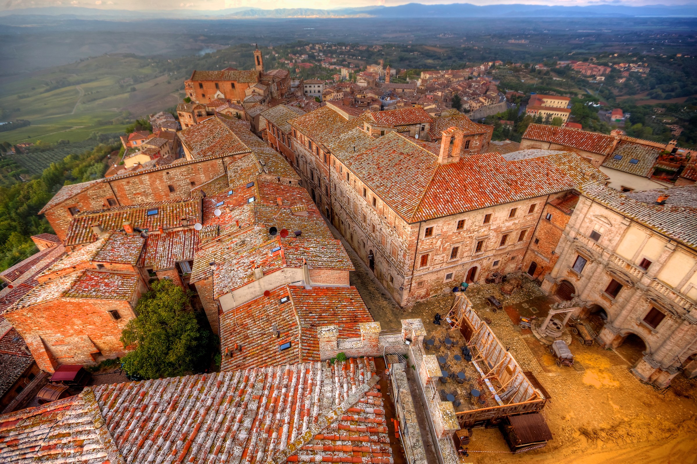 Montepulciano after the storm