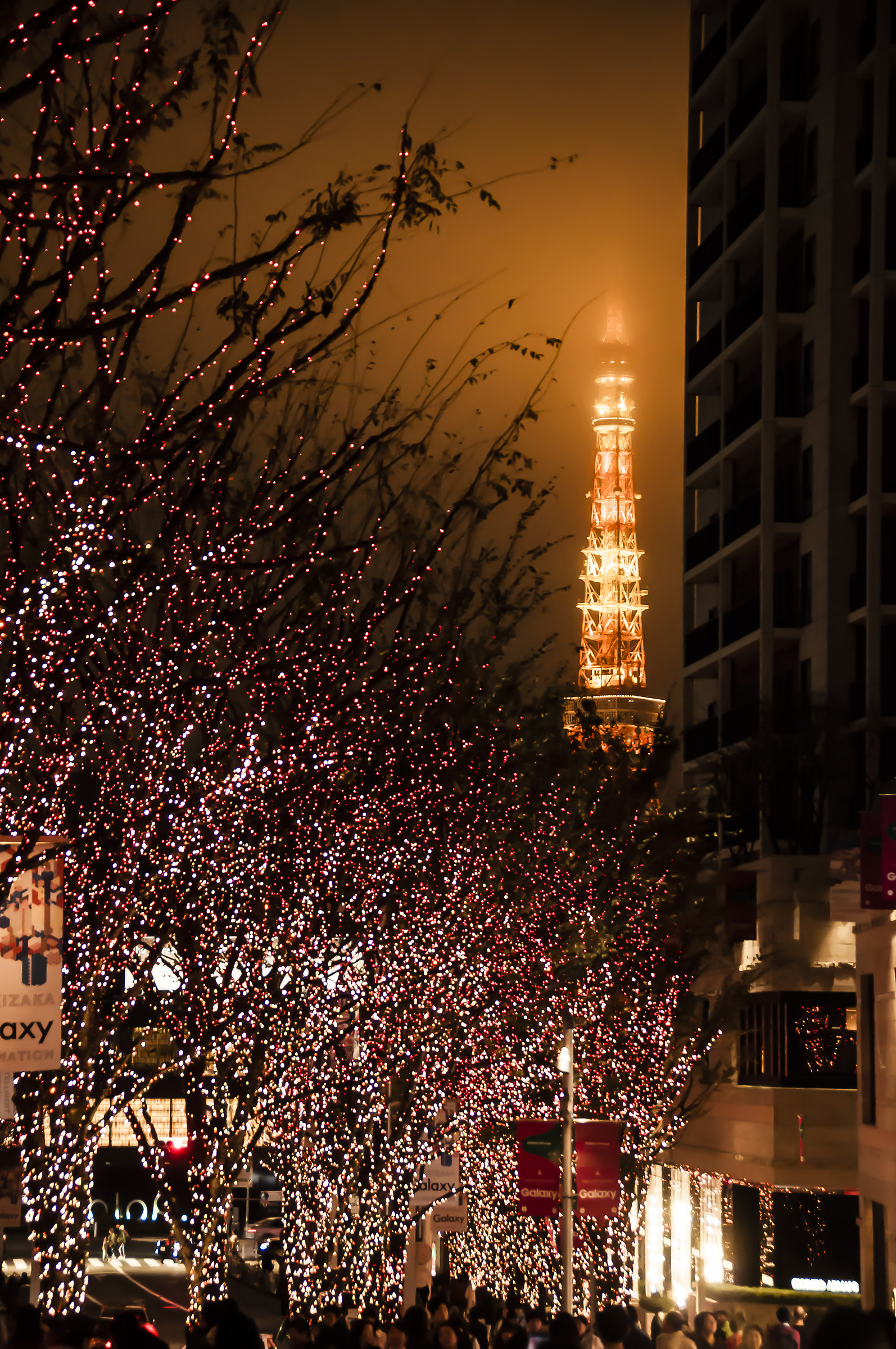 Roppongi hills and Tokyo Tower