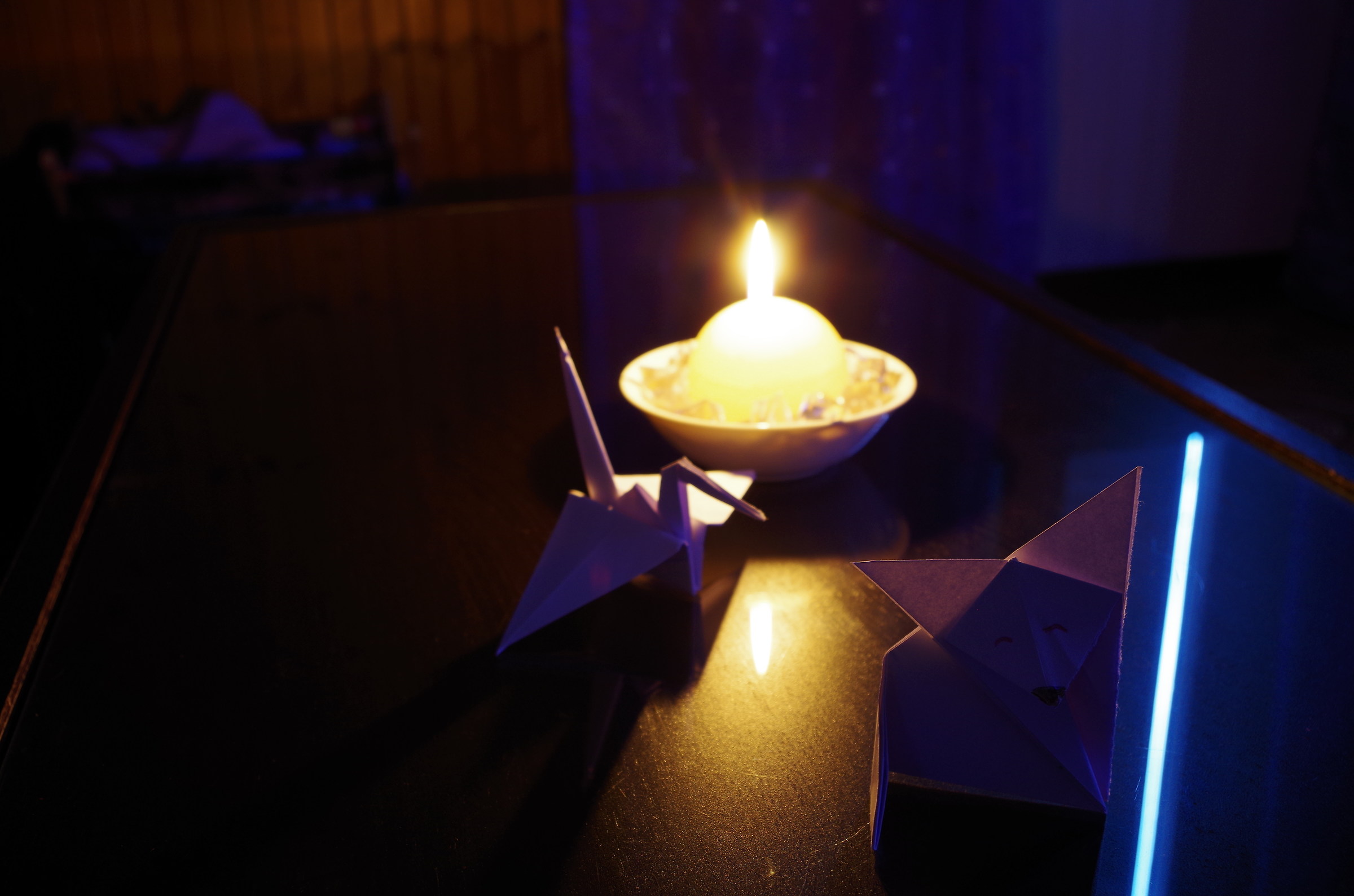 Crane and Fox Origami