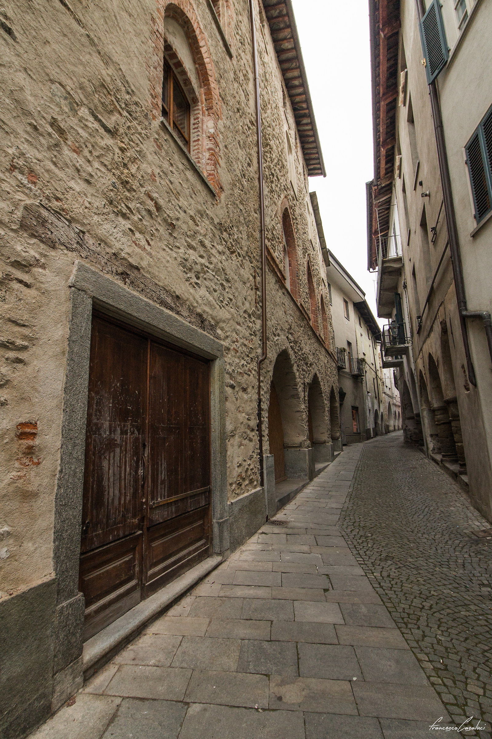 The streets of the village