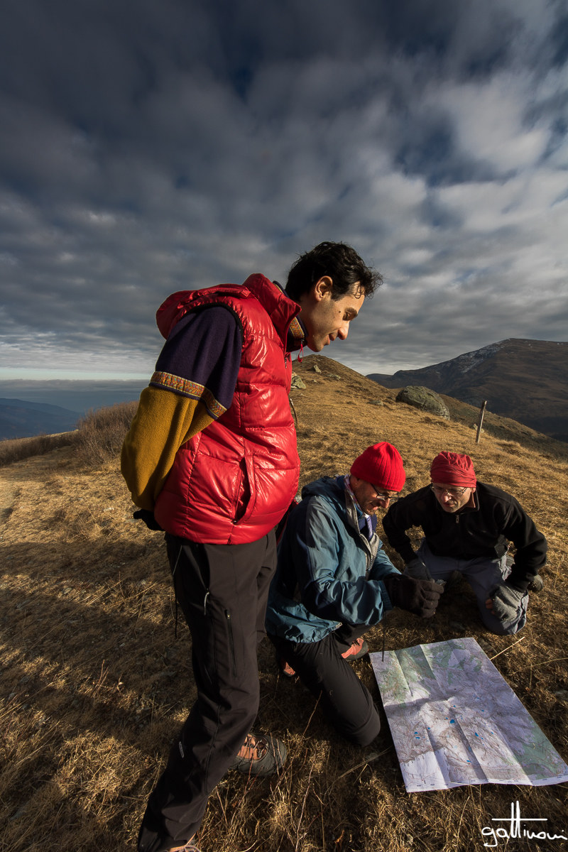 cercando una cima_la mappa