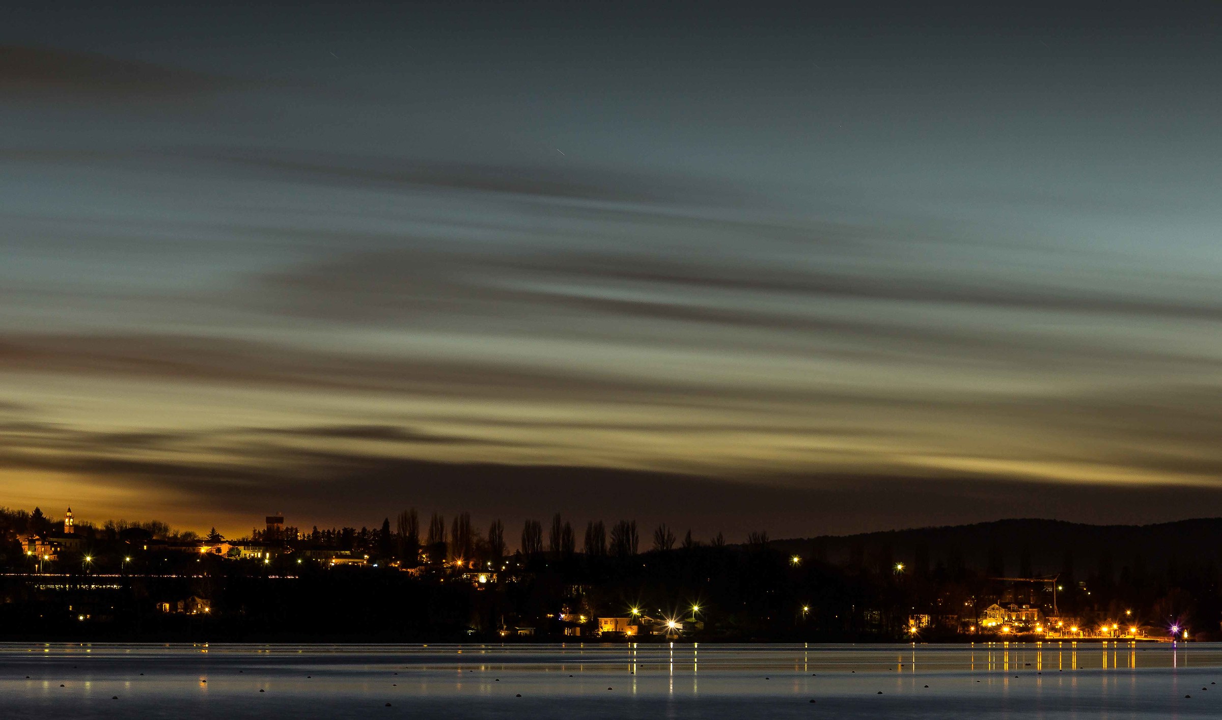 Quiet winter evening ...