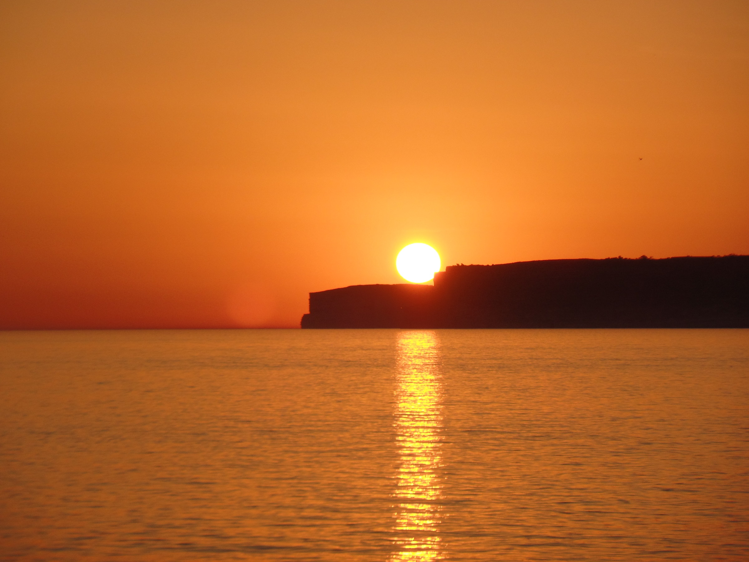 Malta 2015 - sunset from the Ramla Bay resort!