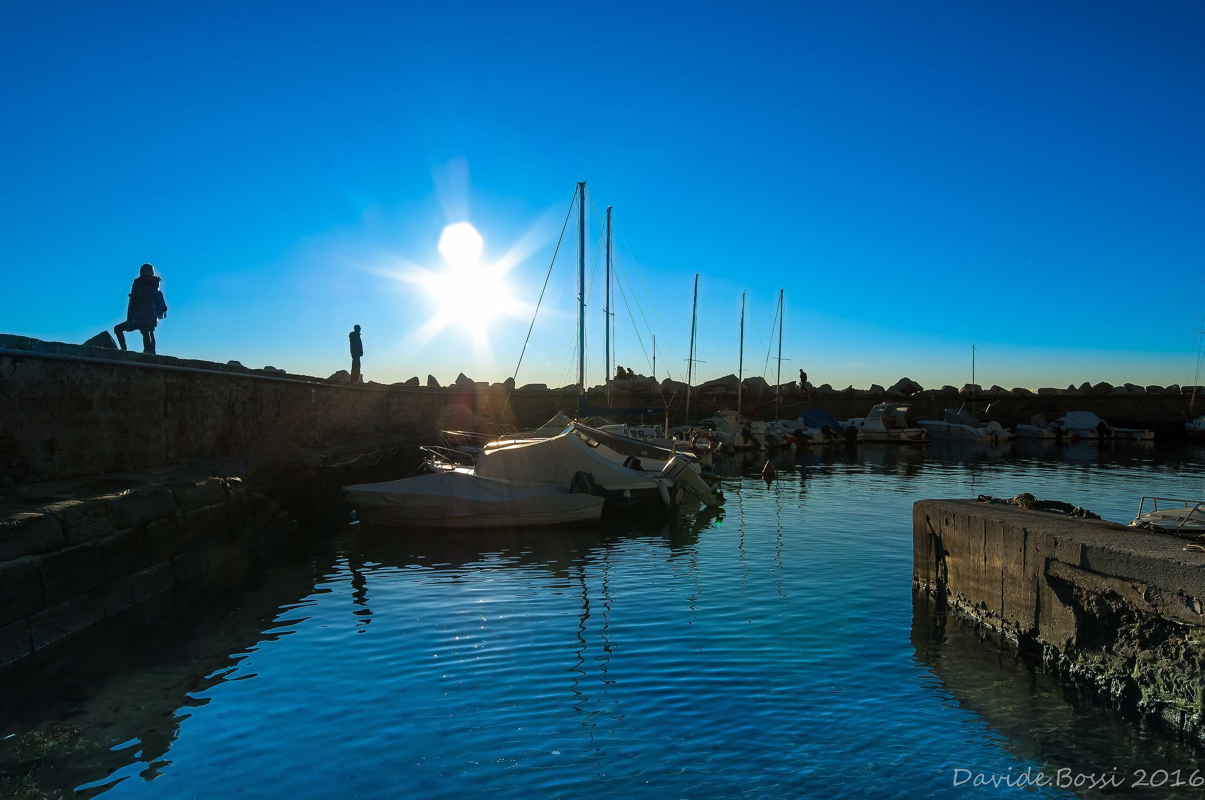piccolo porticciolo di Trieste