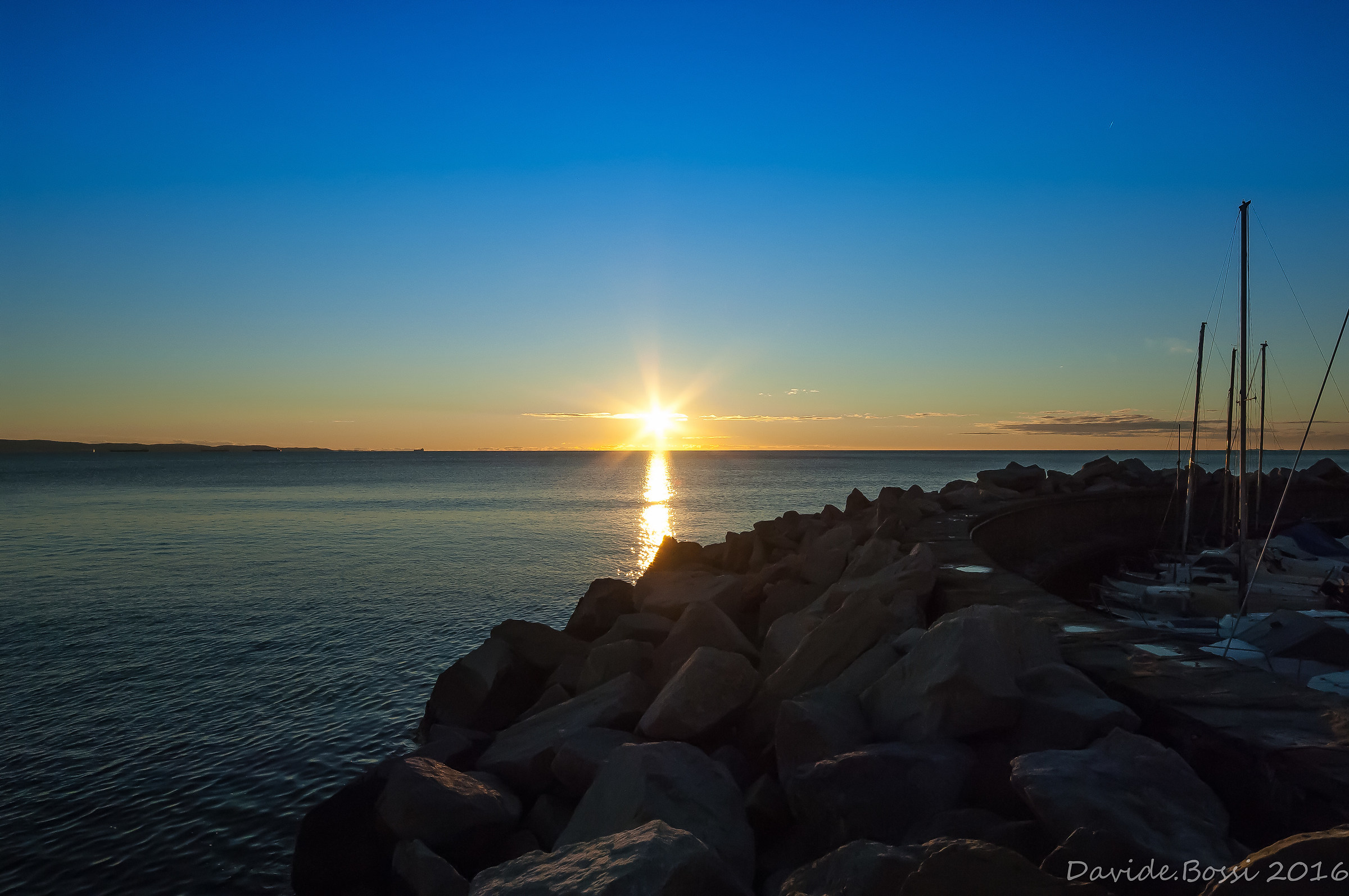 piccolo porticciolo di Trieste