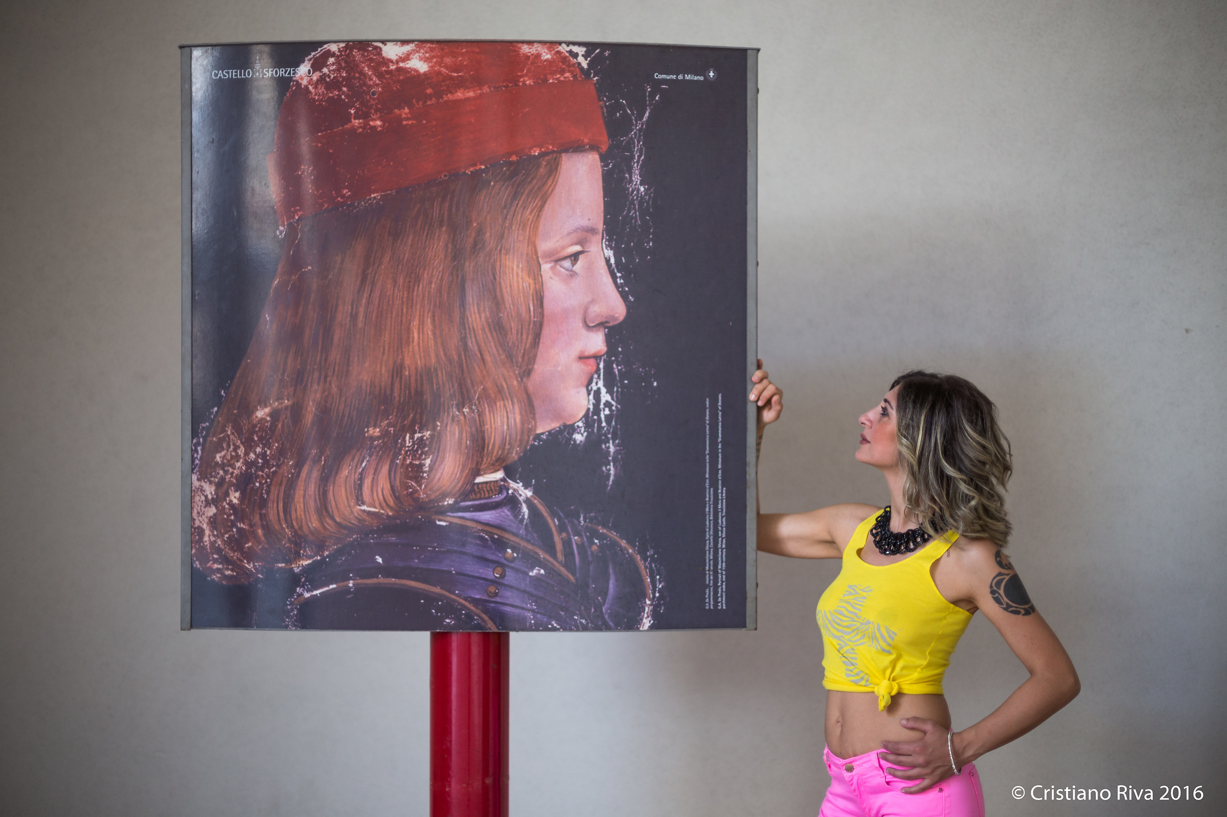 The face to face Tiziana (Color)