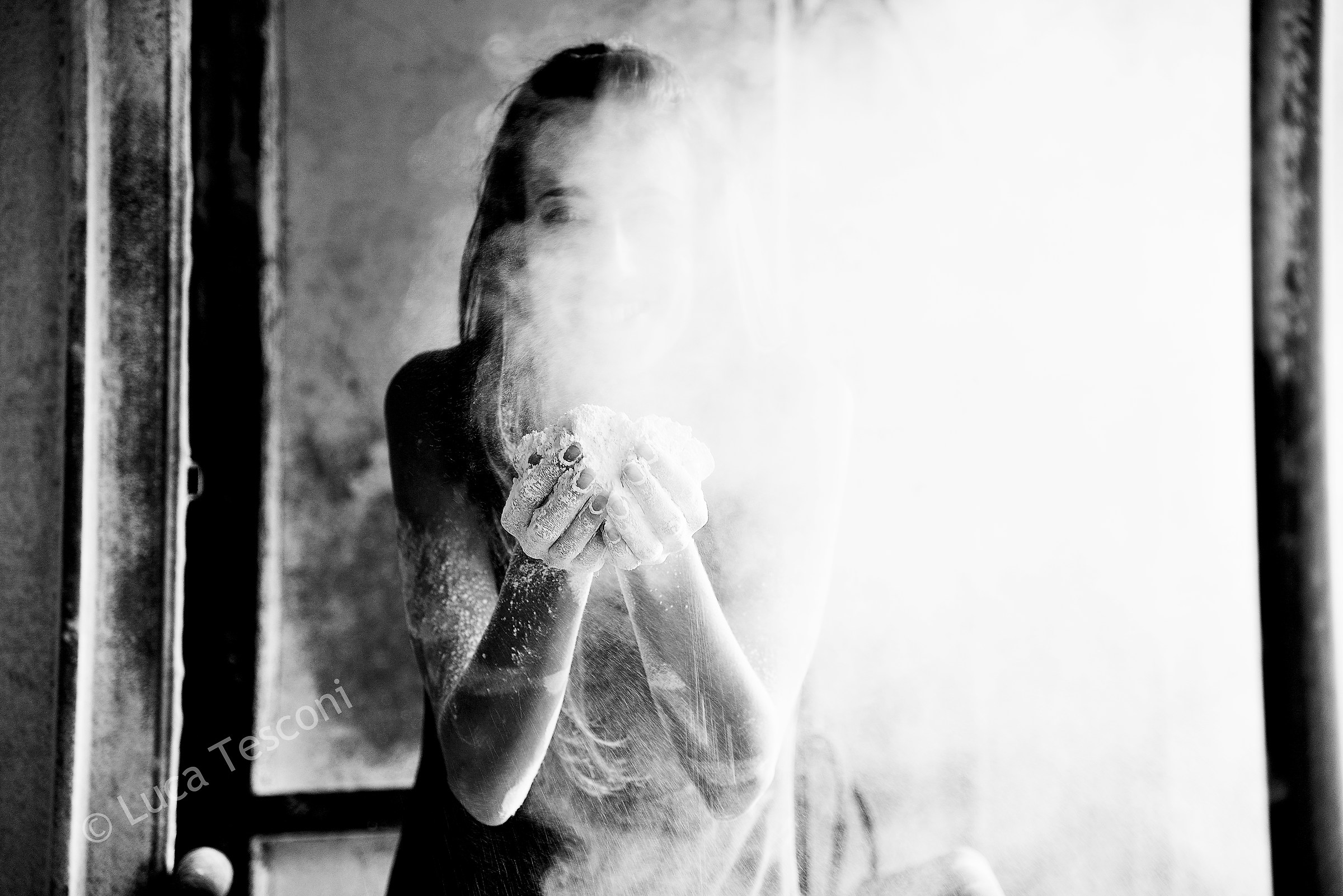 Ritratto con polvere