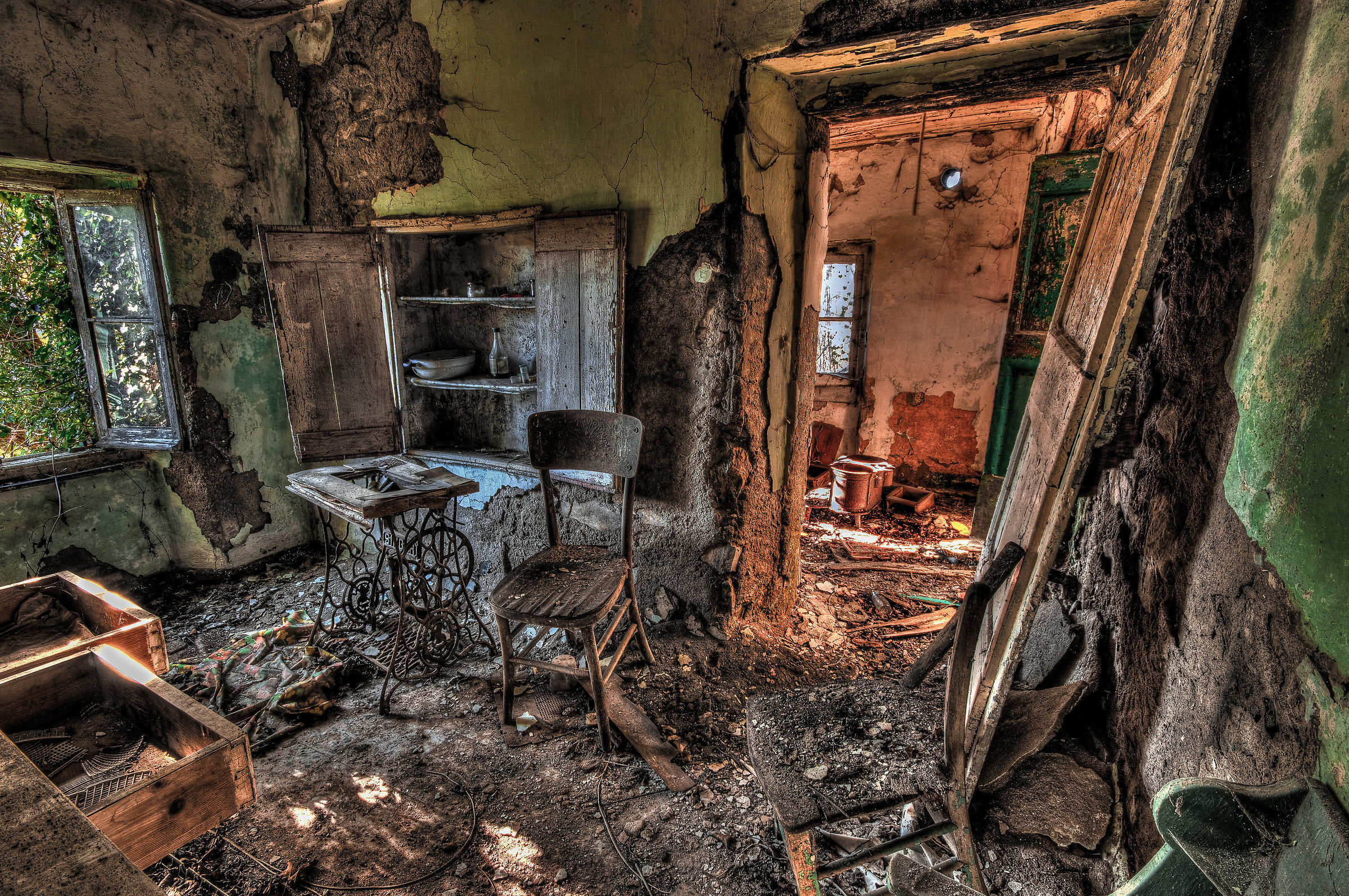 Luvega (g) abandoned village ...