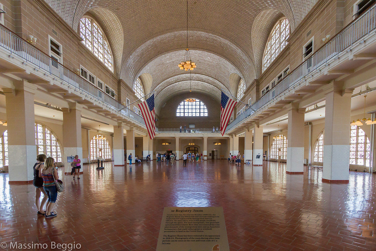 The Registry room, Ellis Island