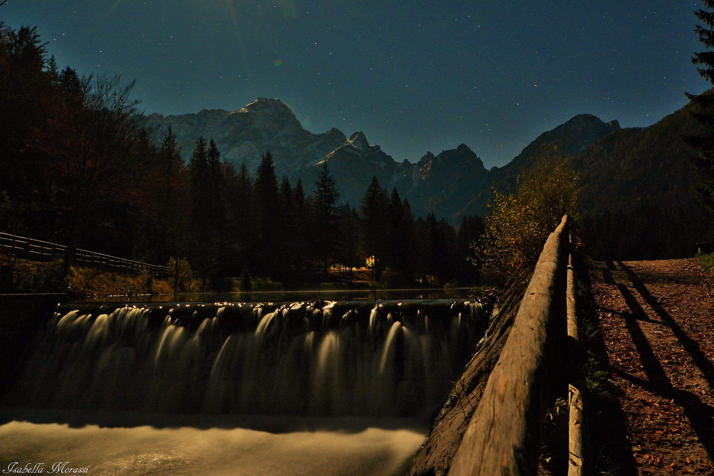 lago inferiore Fusine in Valromana