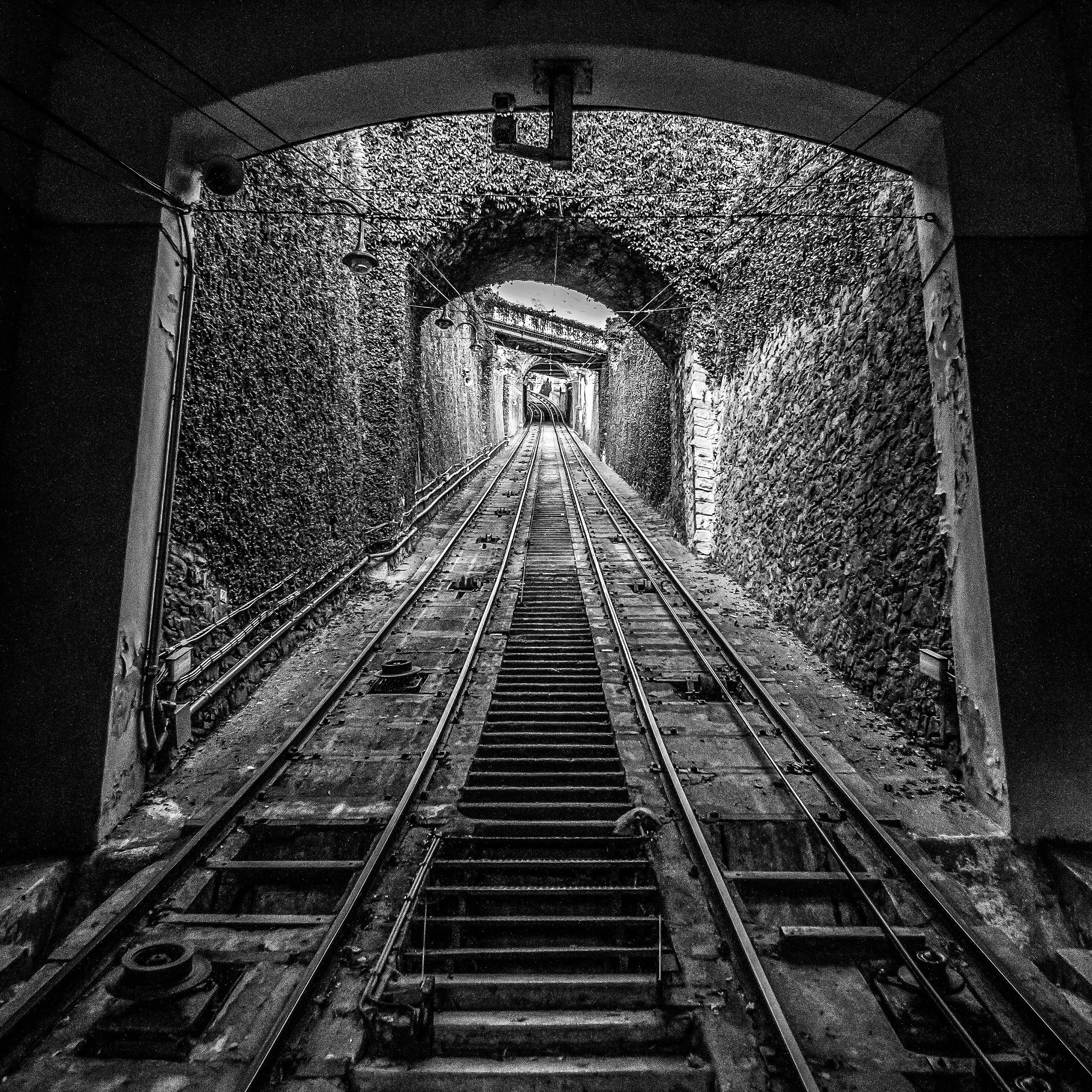 Funicular of Bergamo high