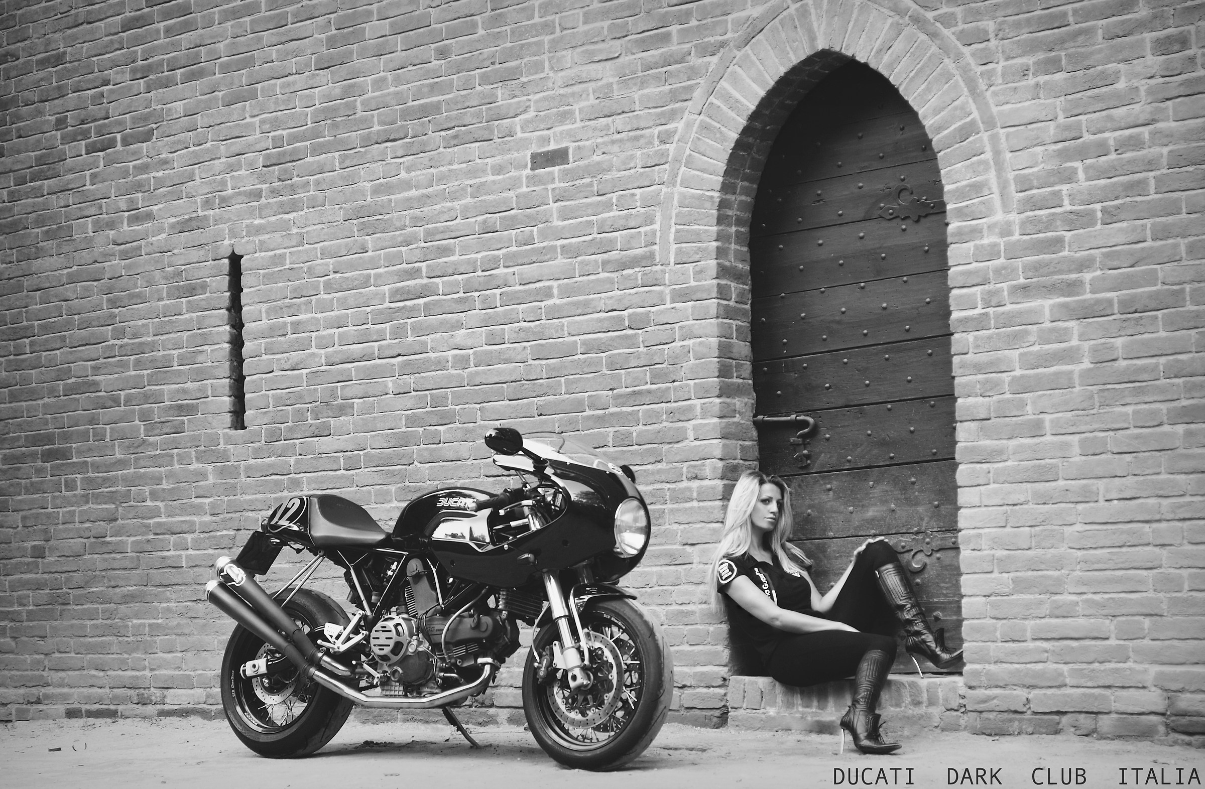 Model of DDC - Ducati Dark Club Italy