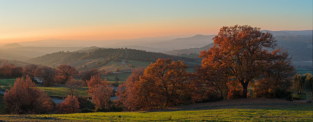 In quel della Val d'Orcia
