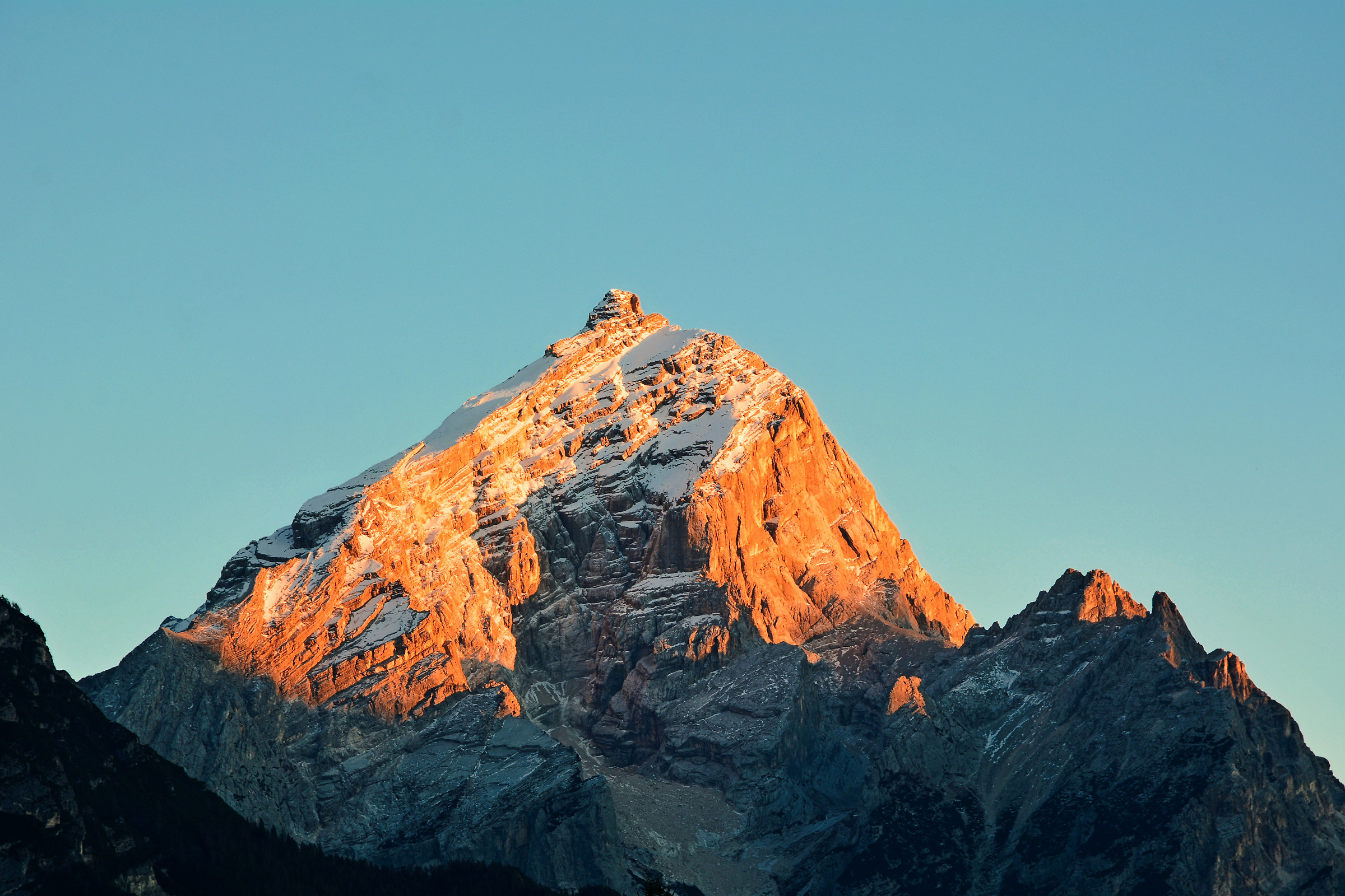 Tramonto sull'Antelao