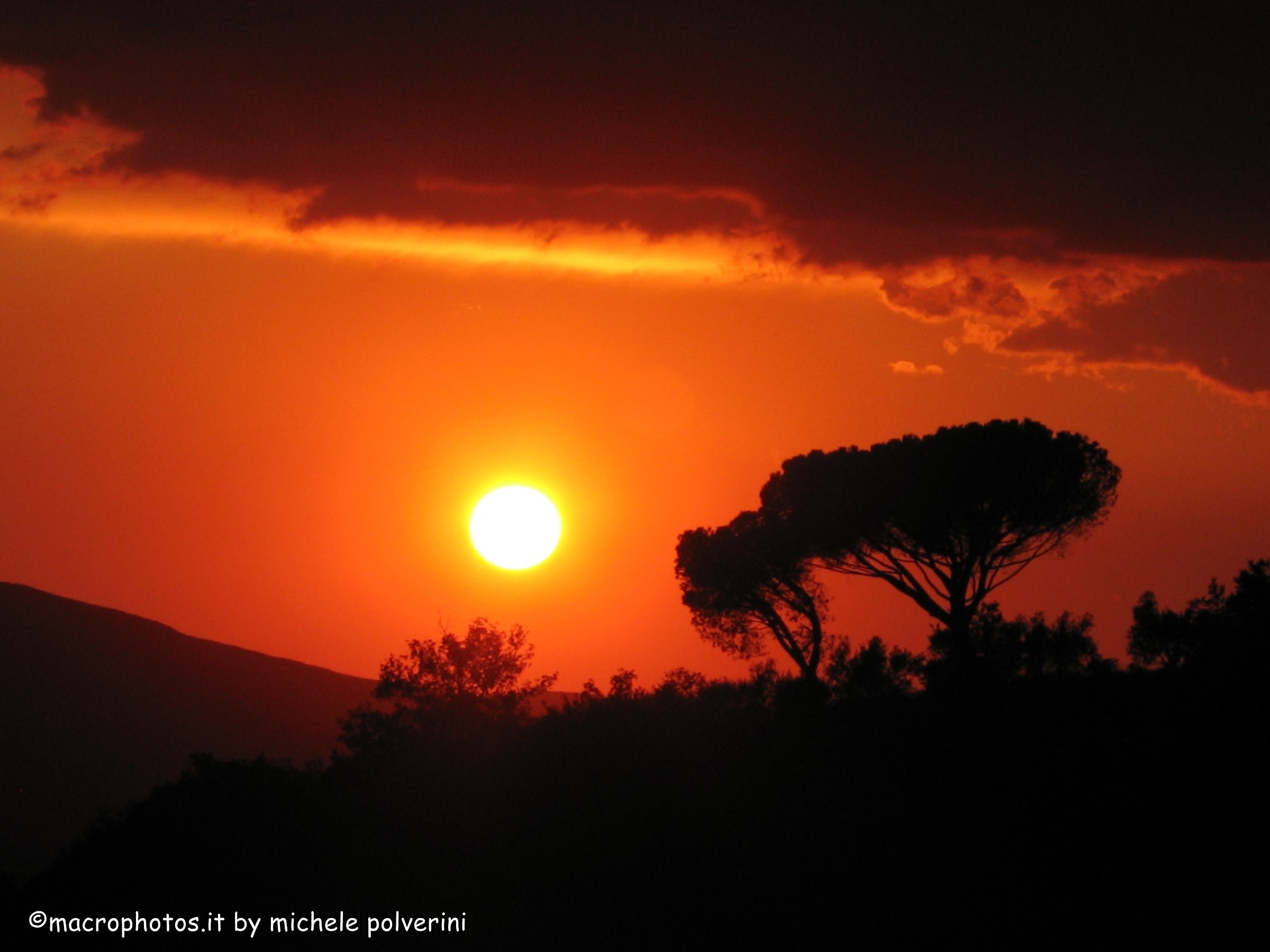 Tramonto sulla Paladina - Monteleoene d'Orvieto