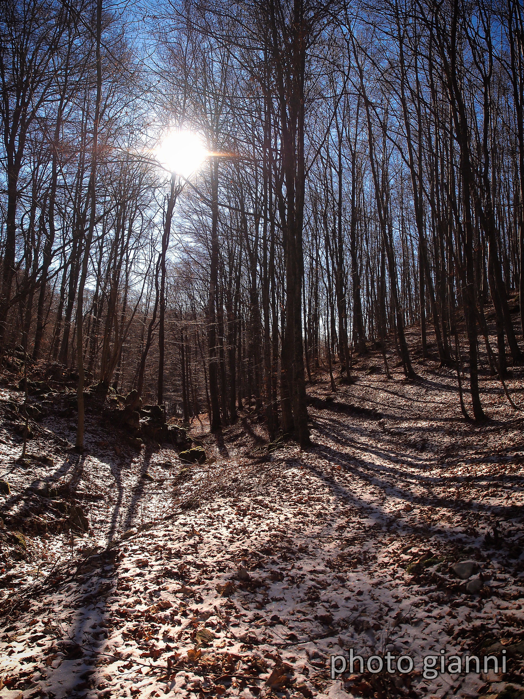 solo una spruzzatina di neve