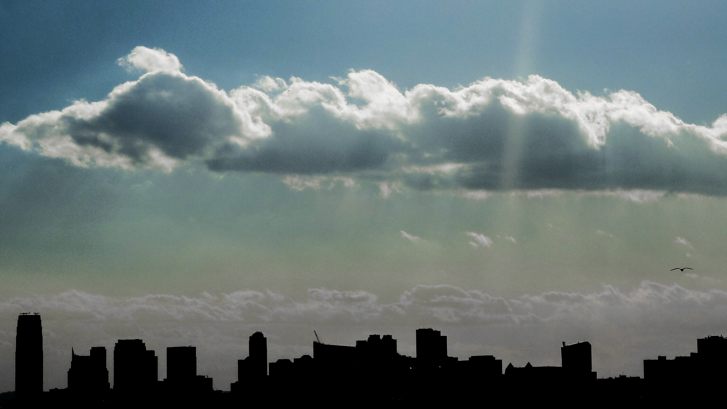 Clouds over Manhattan
