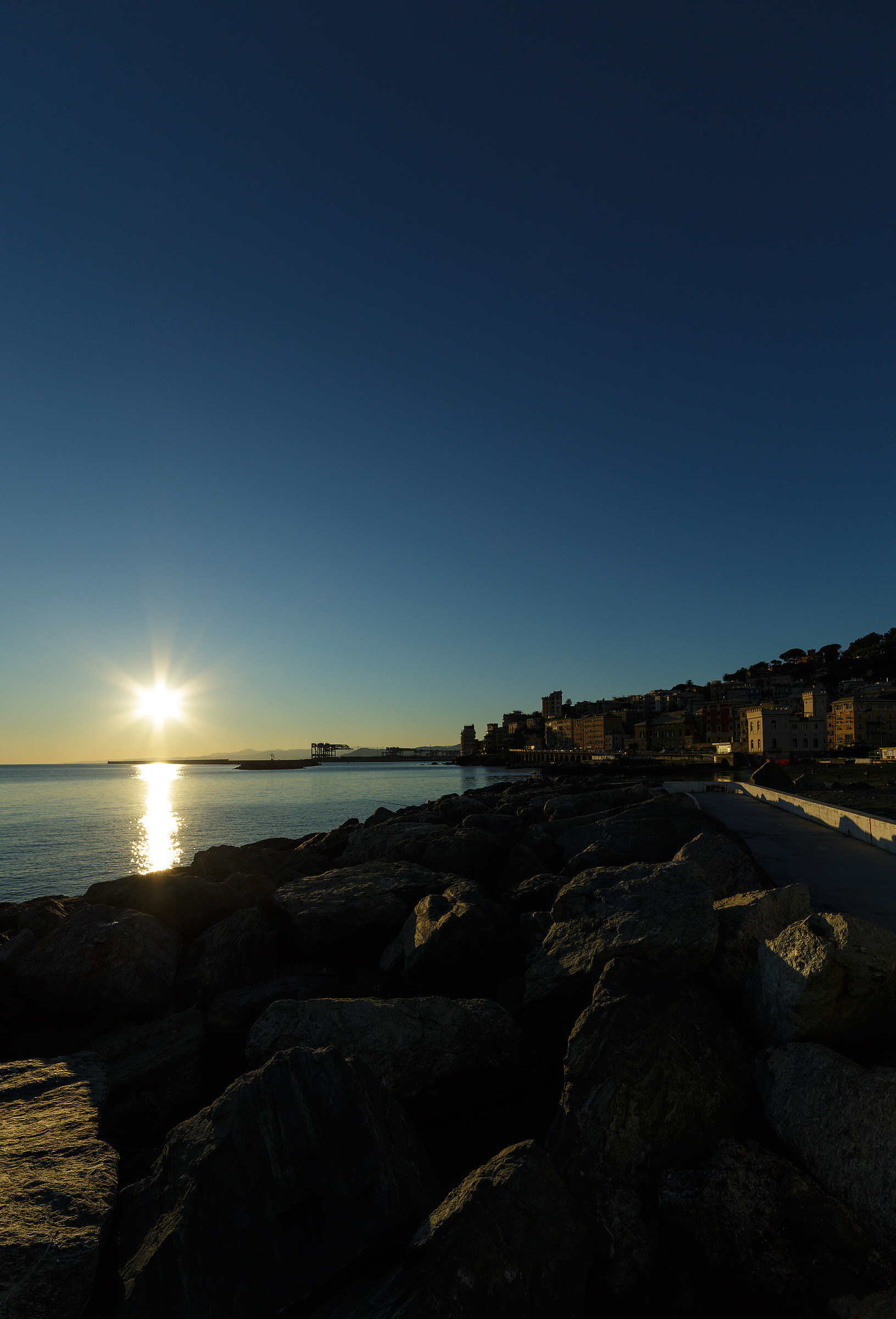 Tramonto su Pegli - 1