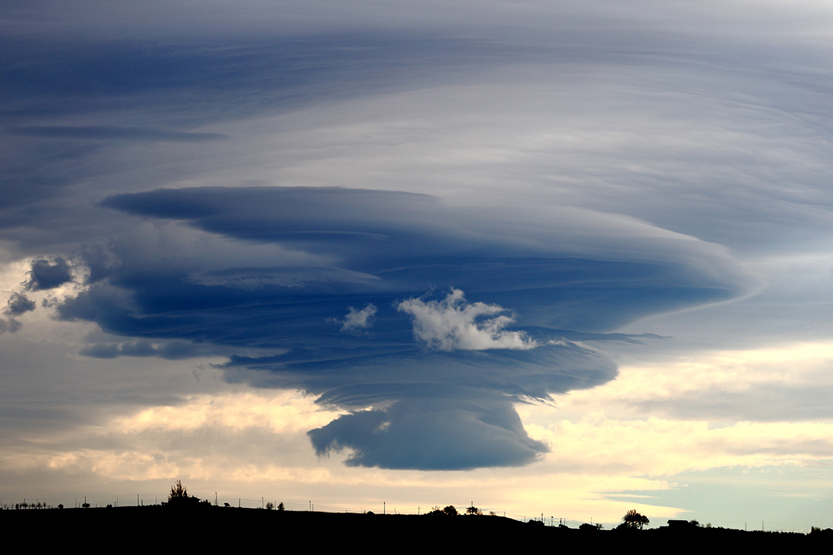 nuvola inquietante....