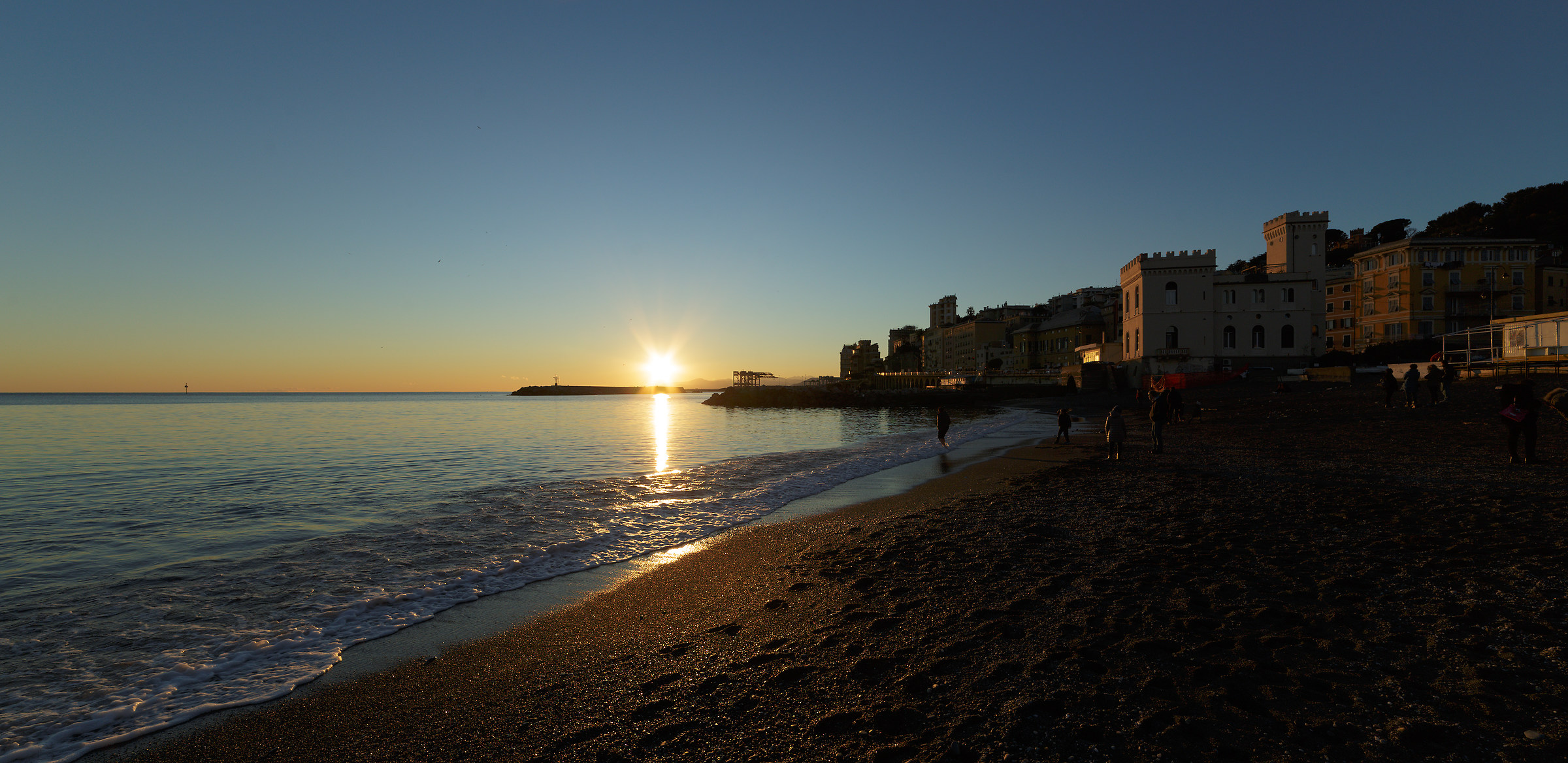 Tramonto su Pegli - 2