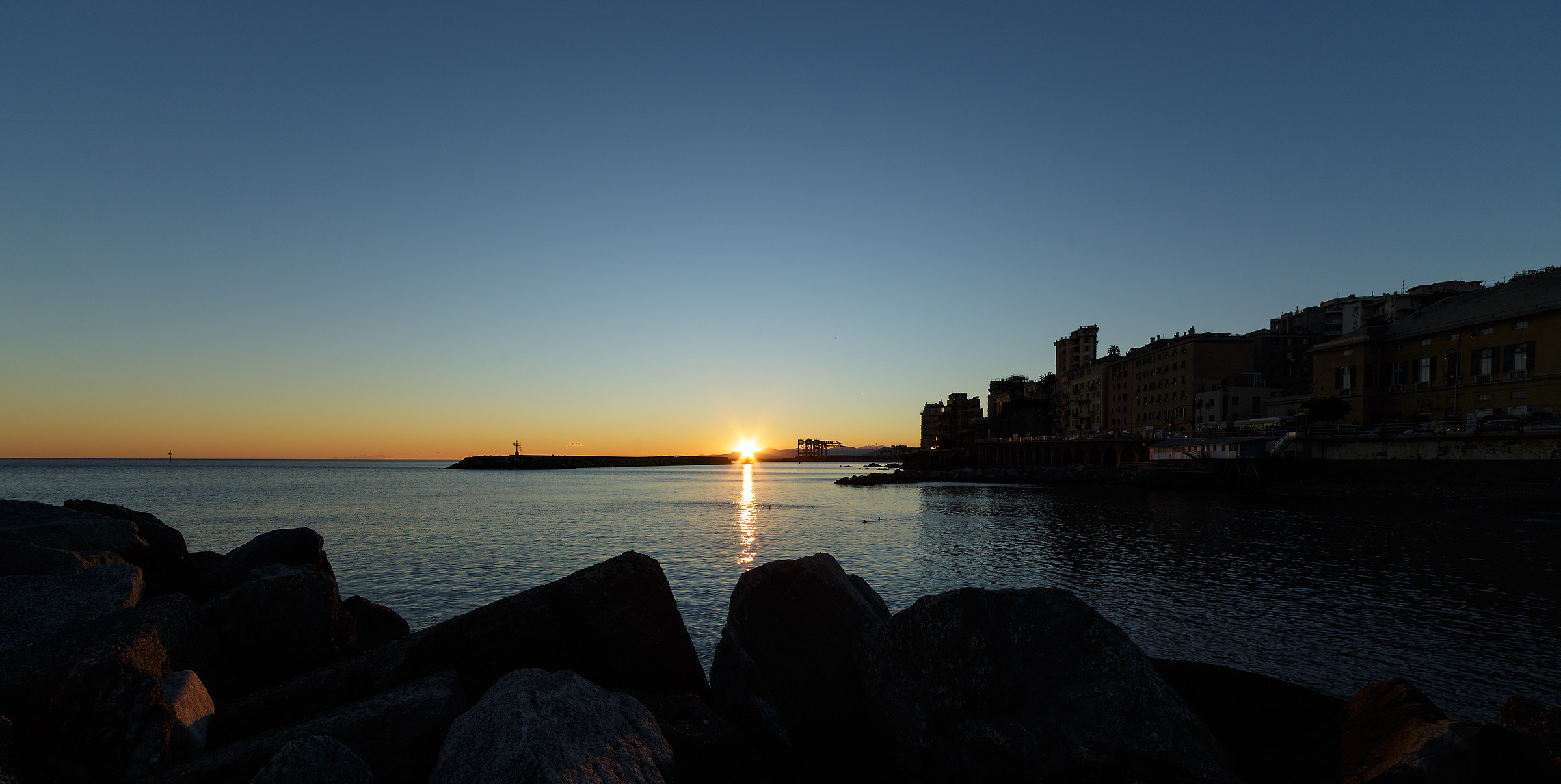 Tramonto su Pegli - 3