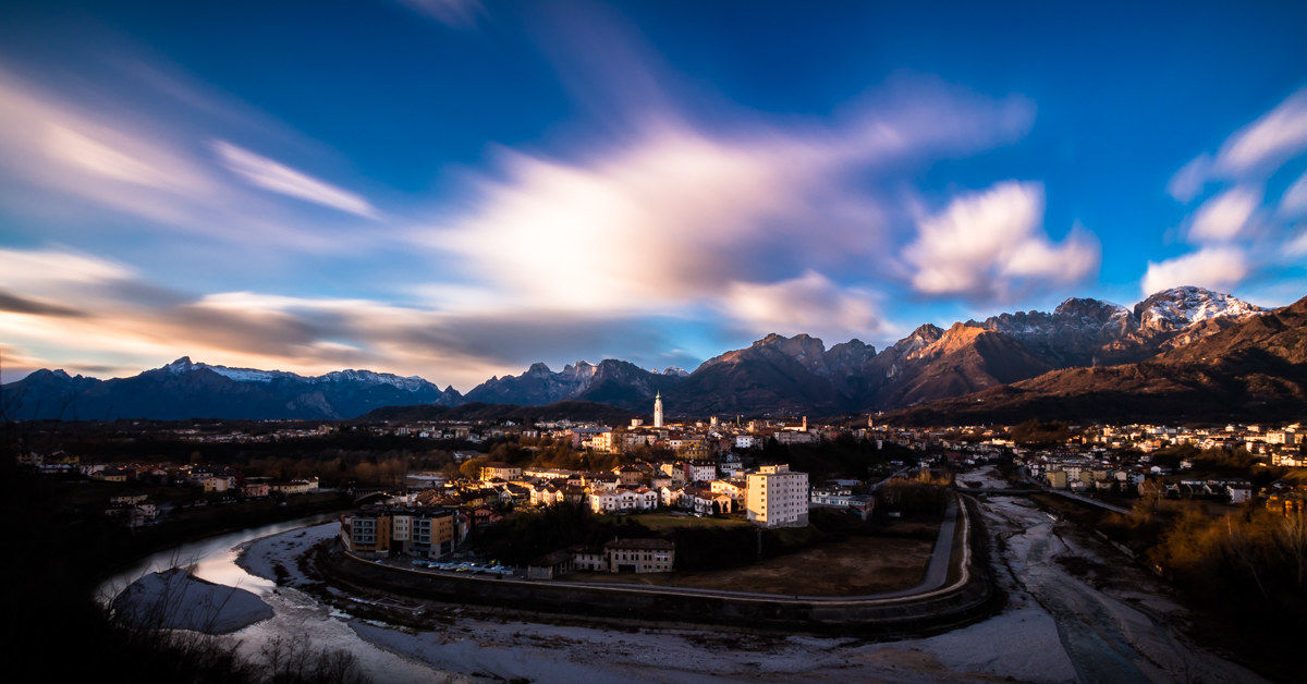 Lentamente verso la sera... Belluno