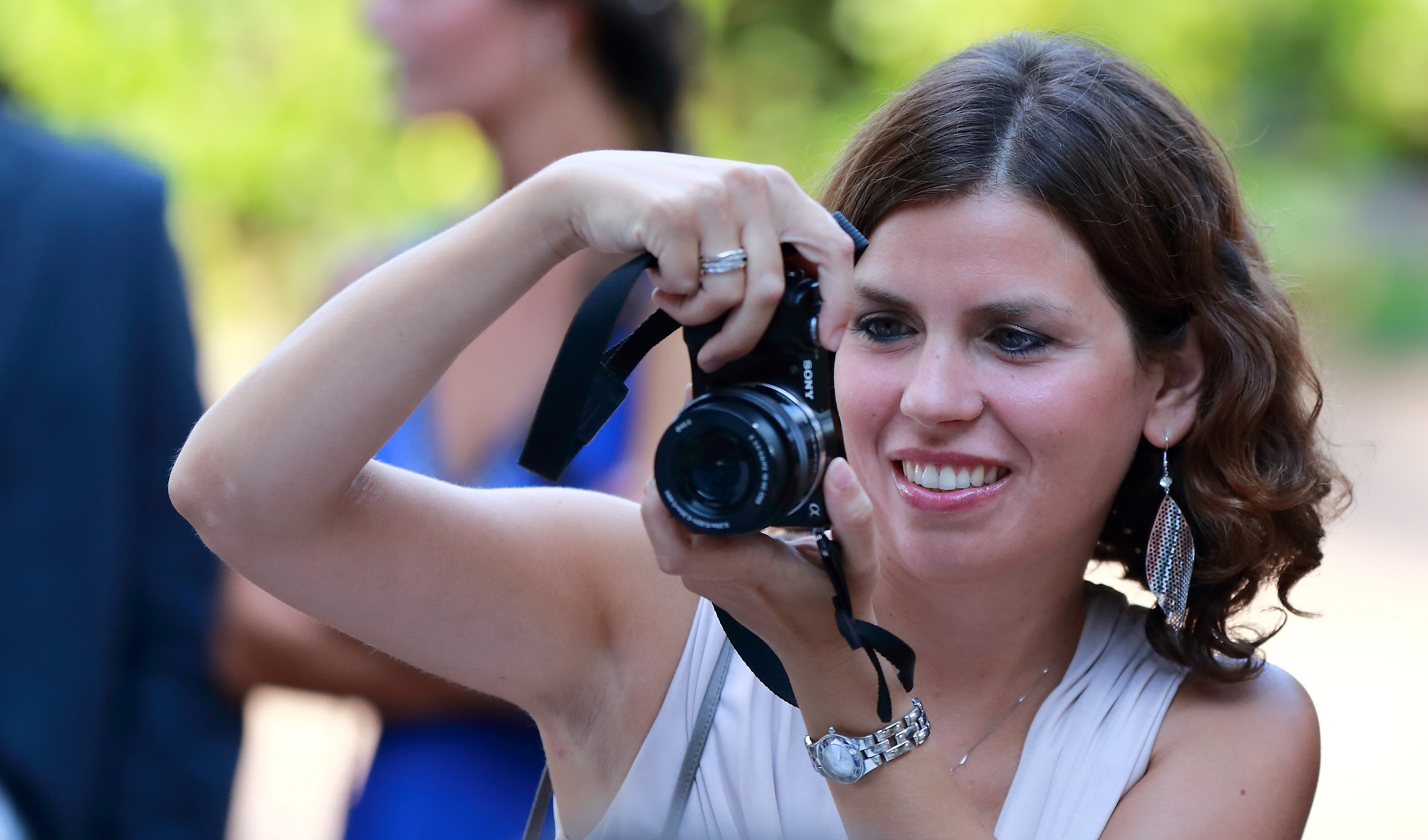 photographer smiling