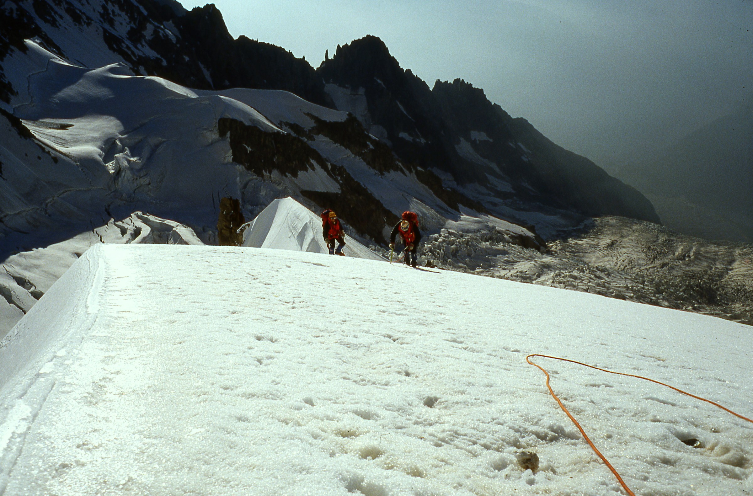 Salendo lo Sperone Brenva 1