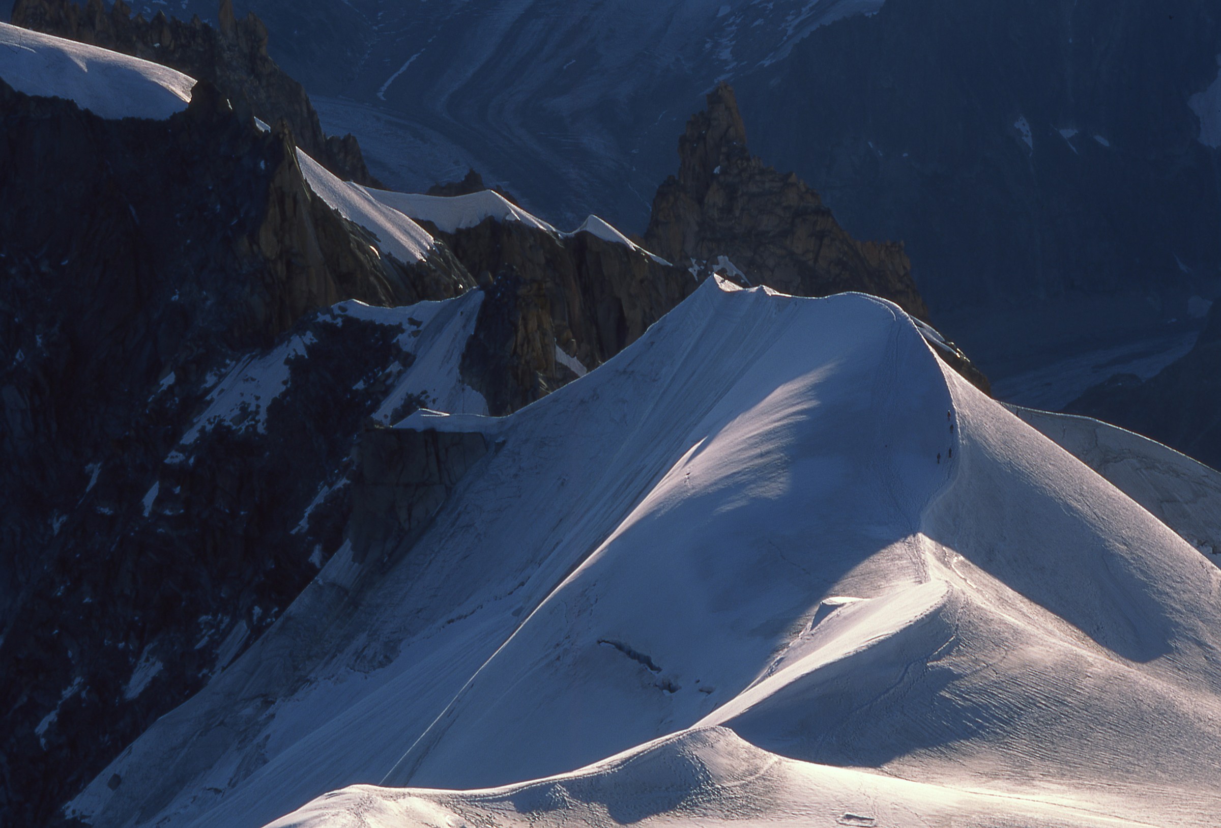 Arete Midi Plan.gruppo del Bianco