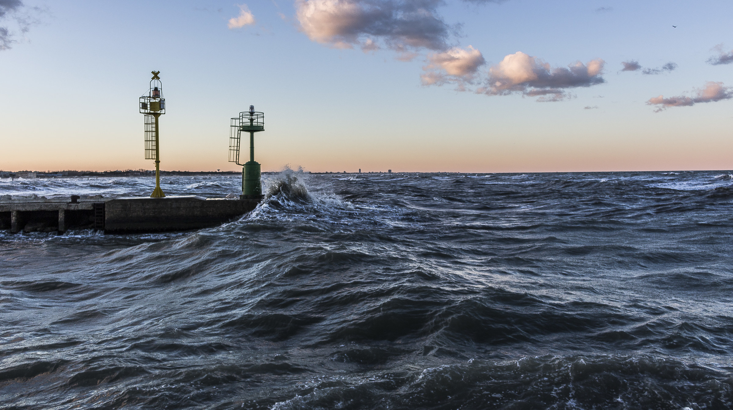 Mare mosso a Cesenatico