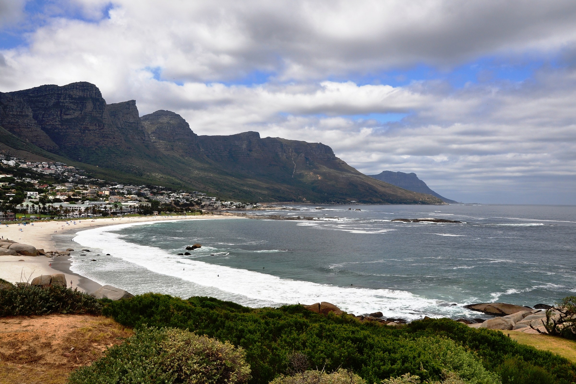 Camps Bay and the Twelve Apostles