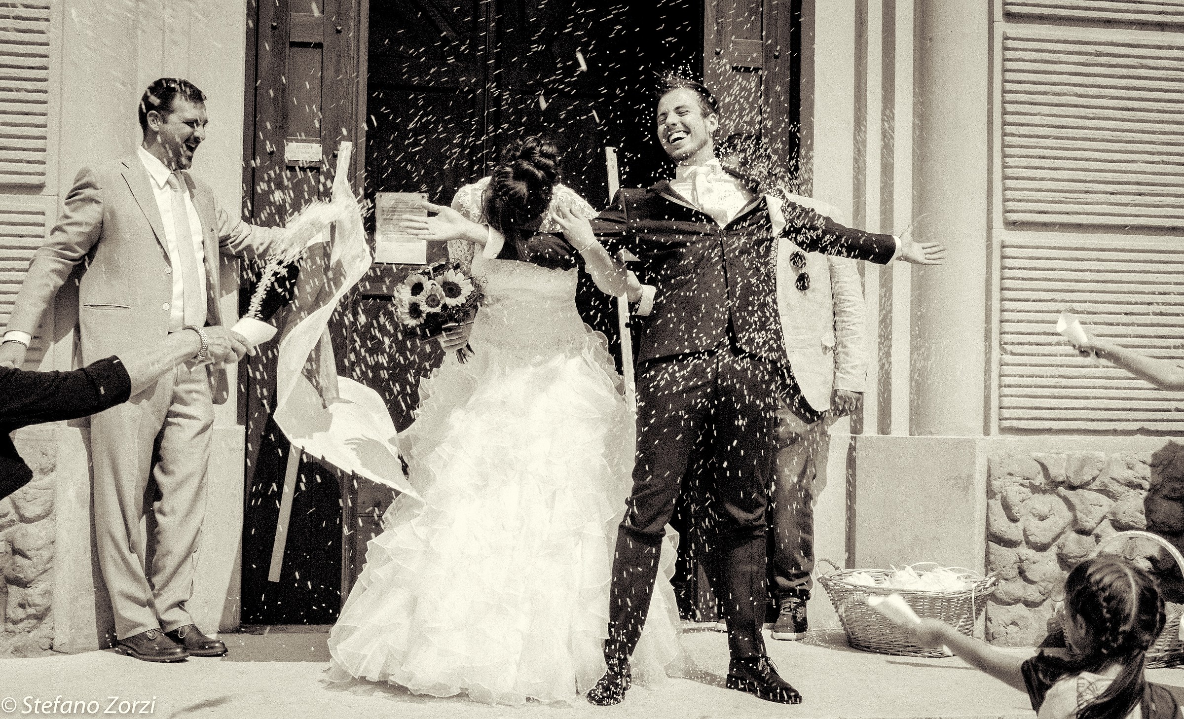 the party started ....