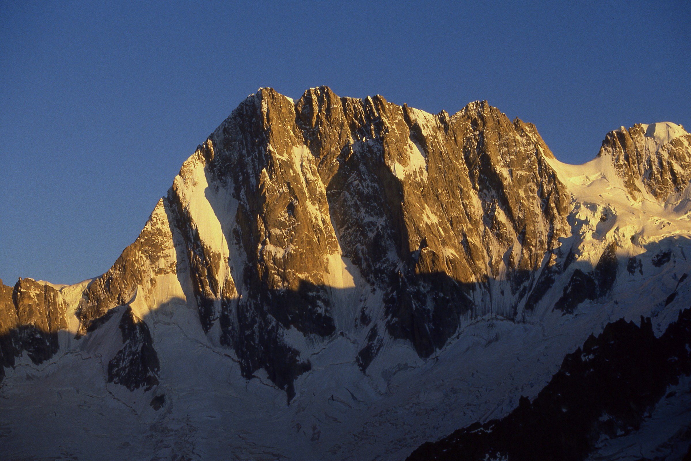Nord Grandes Jorasses dal rif. Couvercle