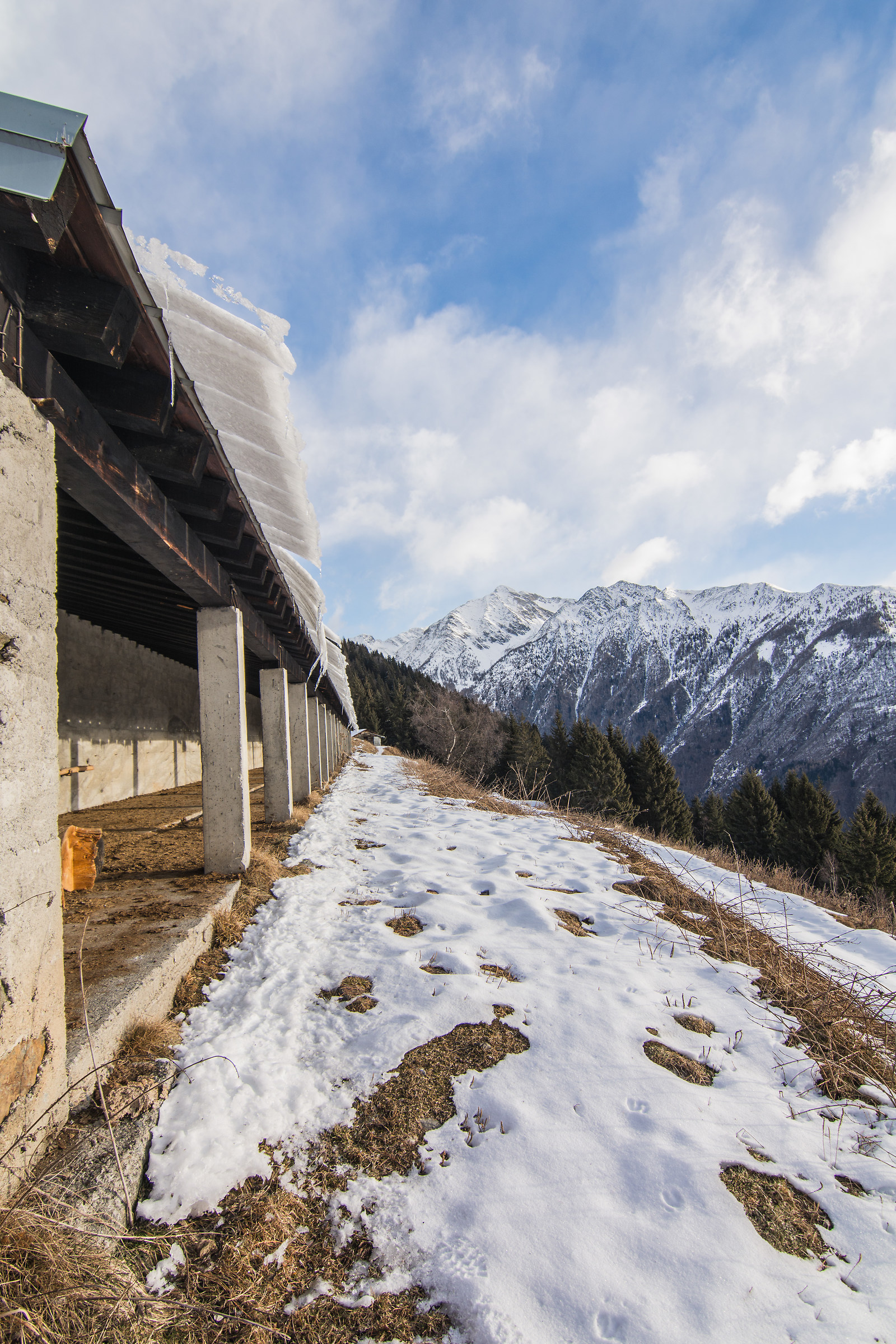 L'alpeggio in letargo