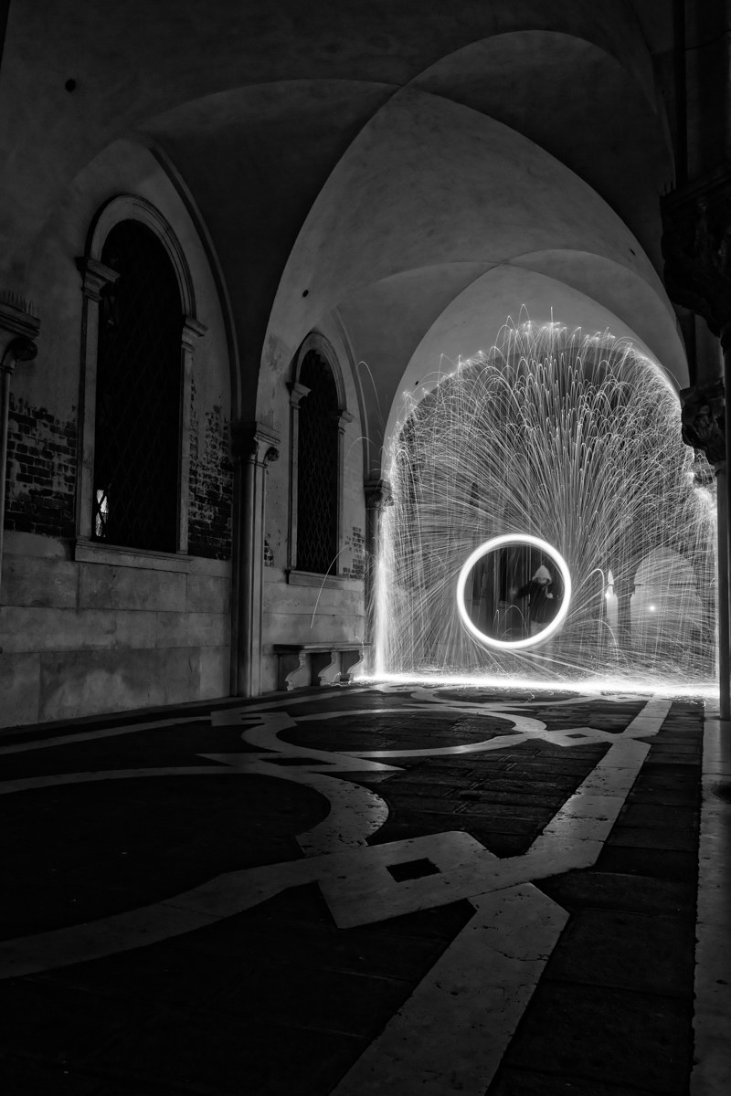 Steel wool in Venice