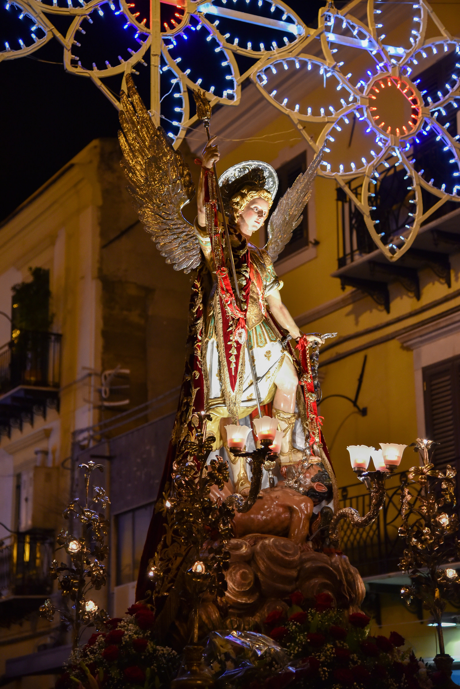 Procession in honor of St. Michael the Archangel