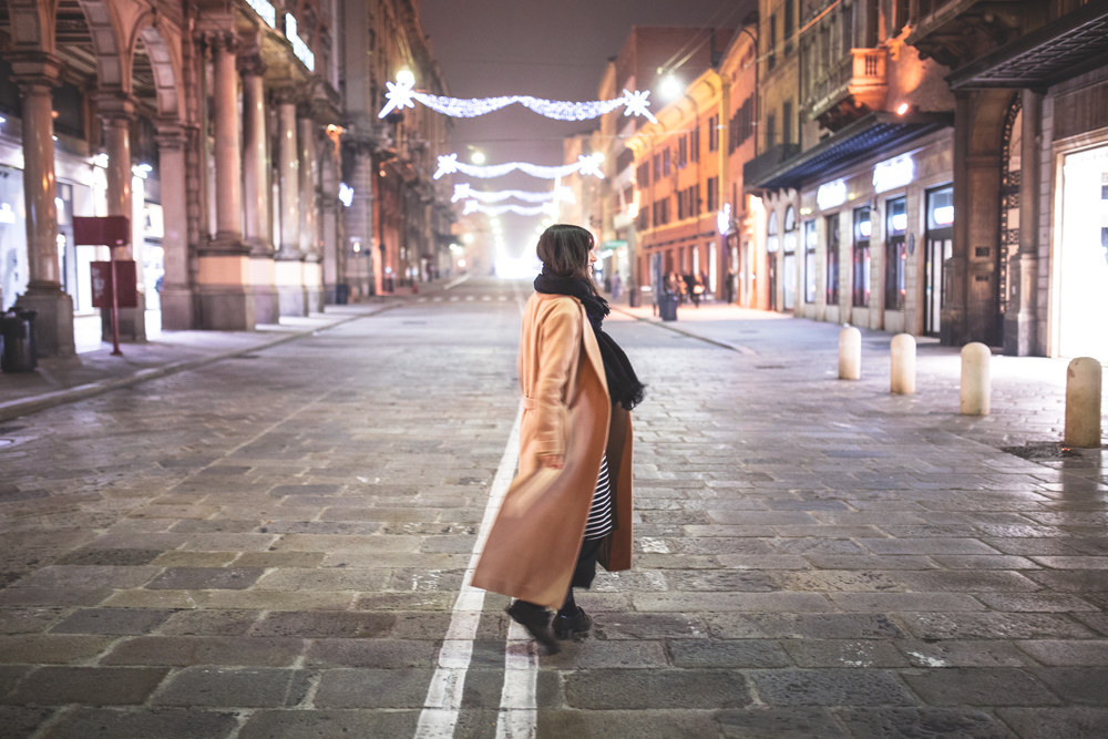 The night in Bologna