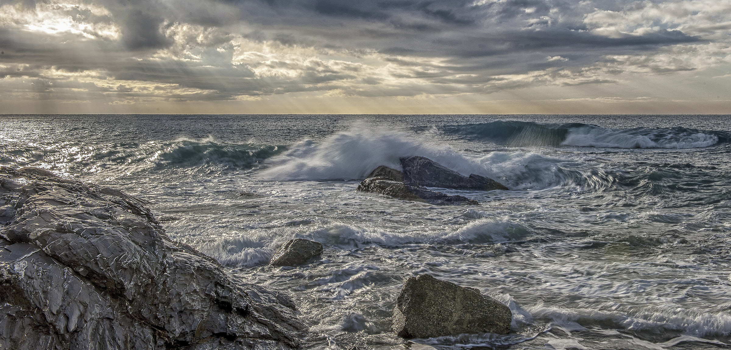 The breath of the sea